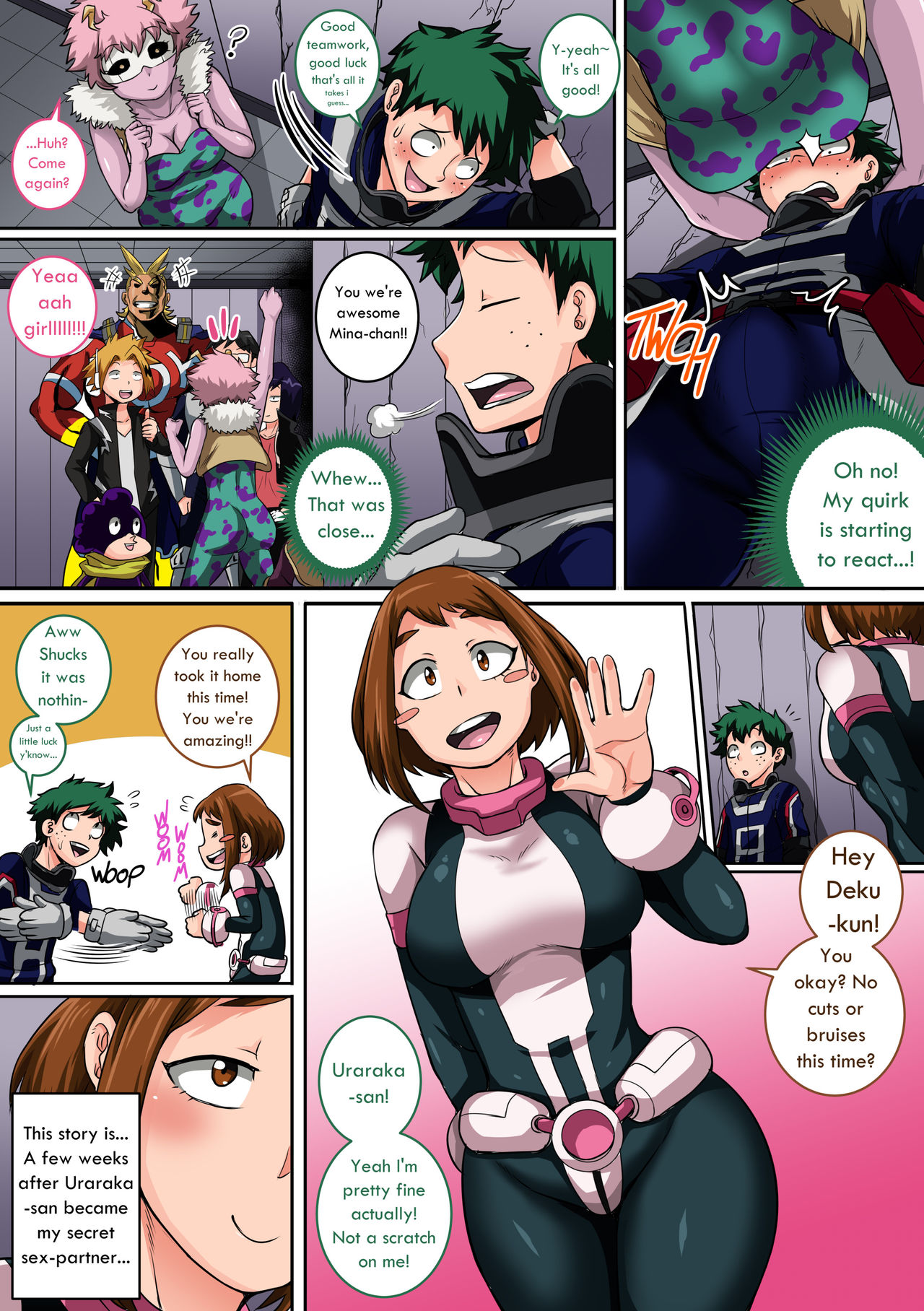 My Harem Academia / Boku No Harem Academia (Boku No Hero Academia) Chapter 4 - Page 3