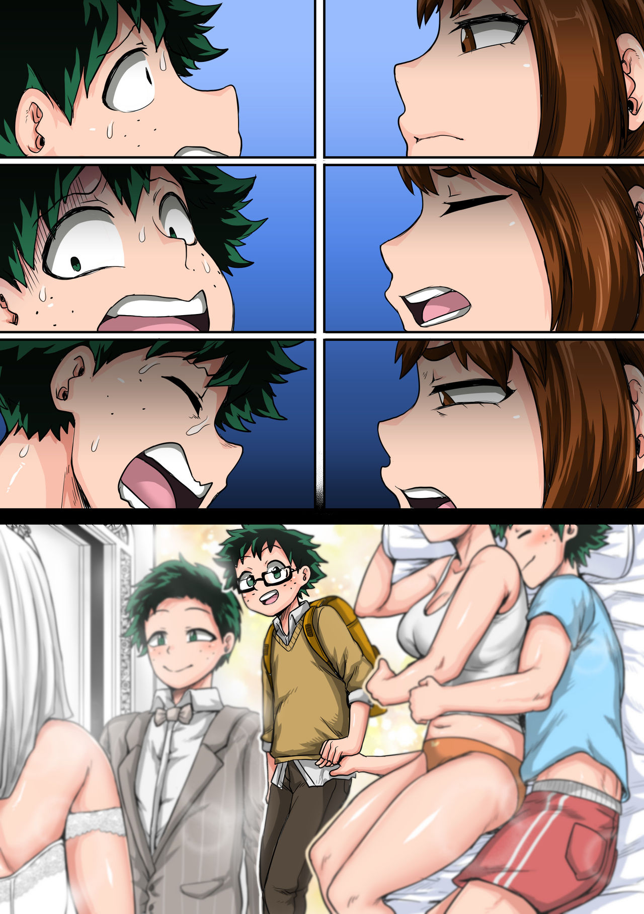 My Harem Academia / Boku No Harem Academia (Boku No Hero Academia) Chapter 6 - Page 158