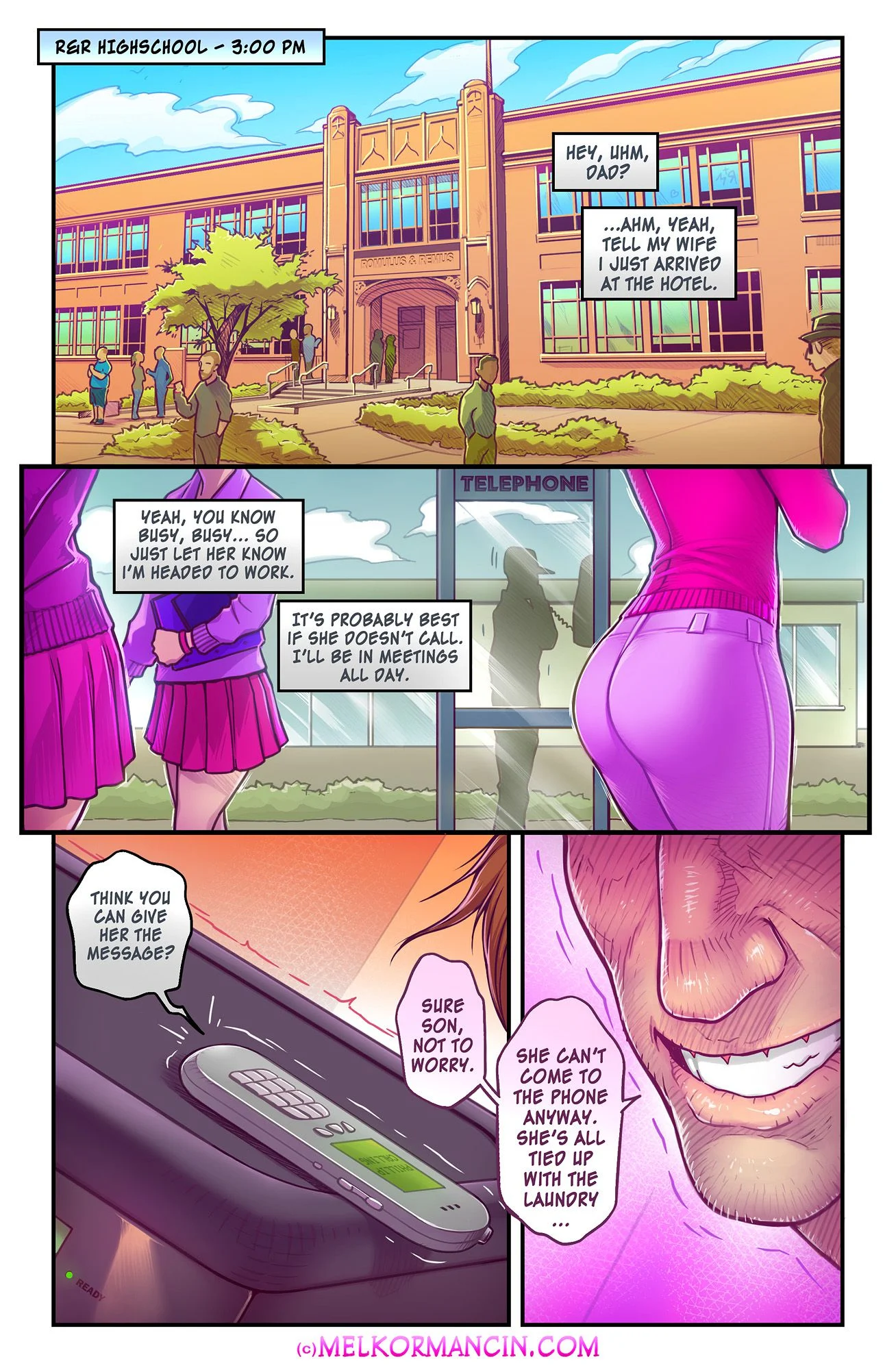 The Naughty In-Law Family Ties - Page 4