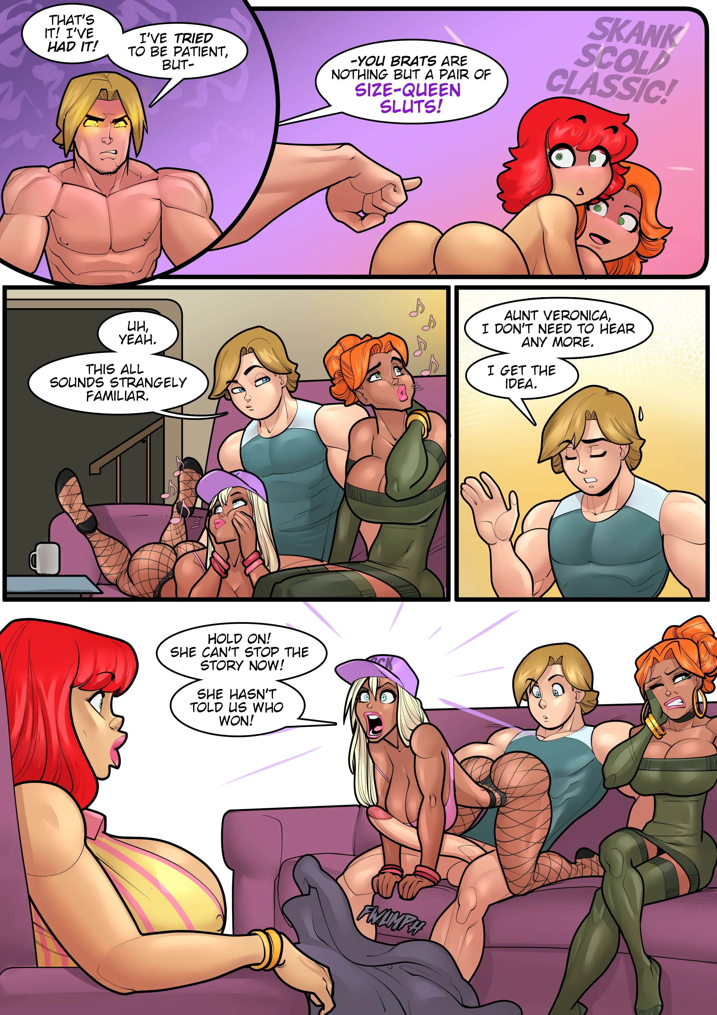 My Mom and Sister Are Size Queen Sluts Chapter 4 - Page 29