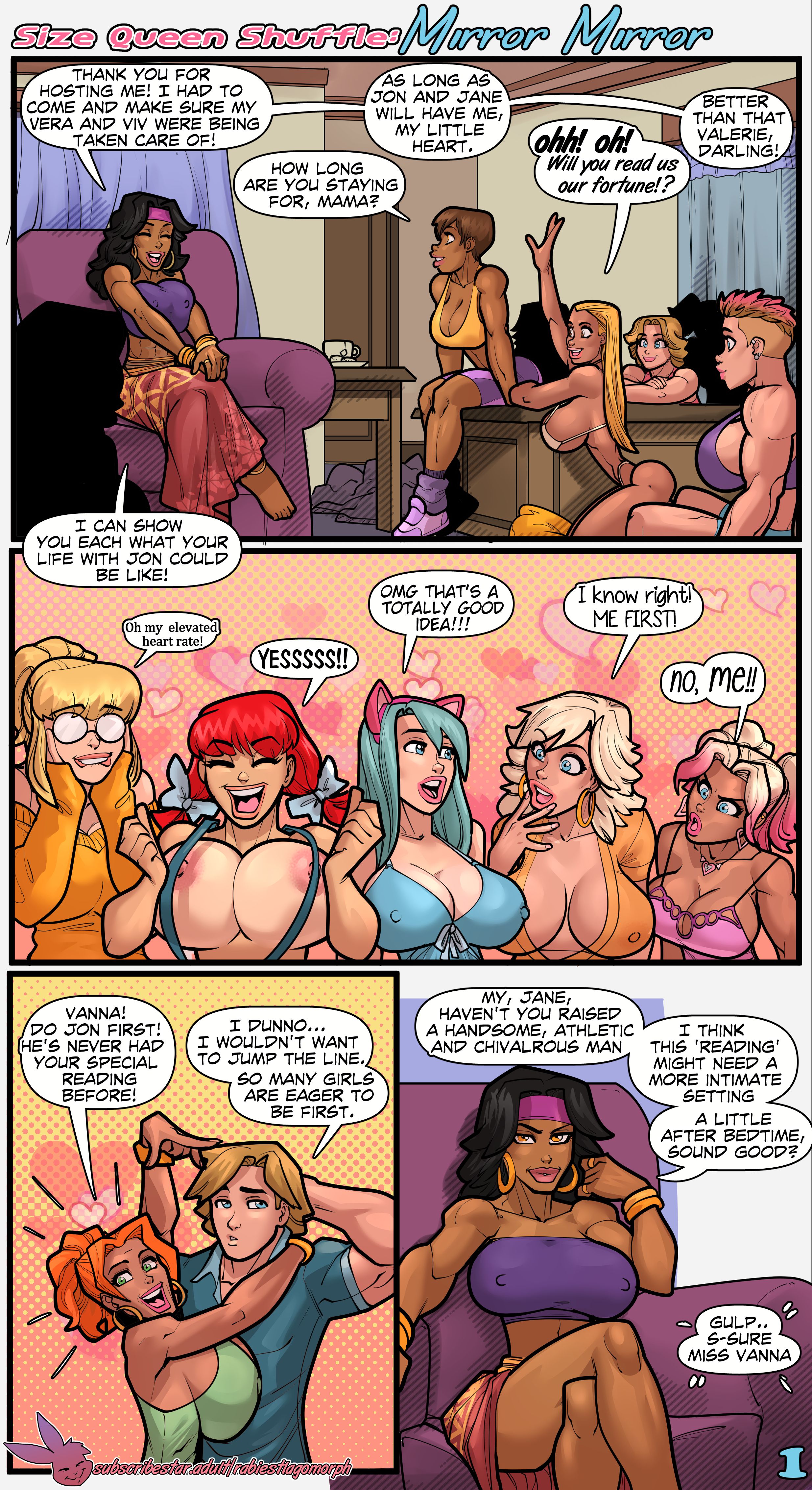 My Mom and Sister Are Size Queen Sluts Chapter 0.2 - Page 1