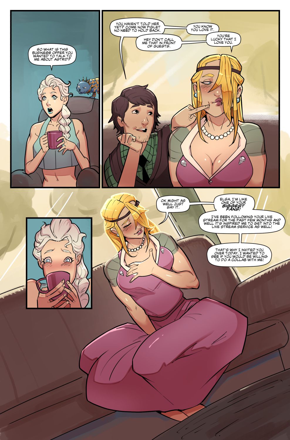 Elsa Bang (Frozen) Chapter 1 - Page 34