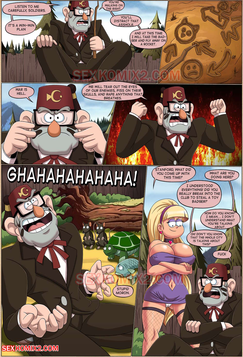 Story about a Badger (Gravity Falls) Chapter 1 - Page 16