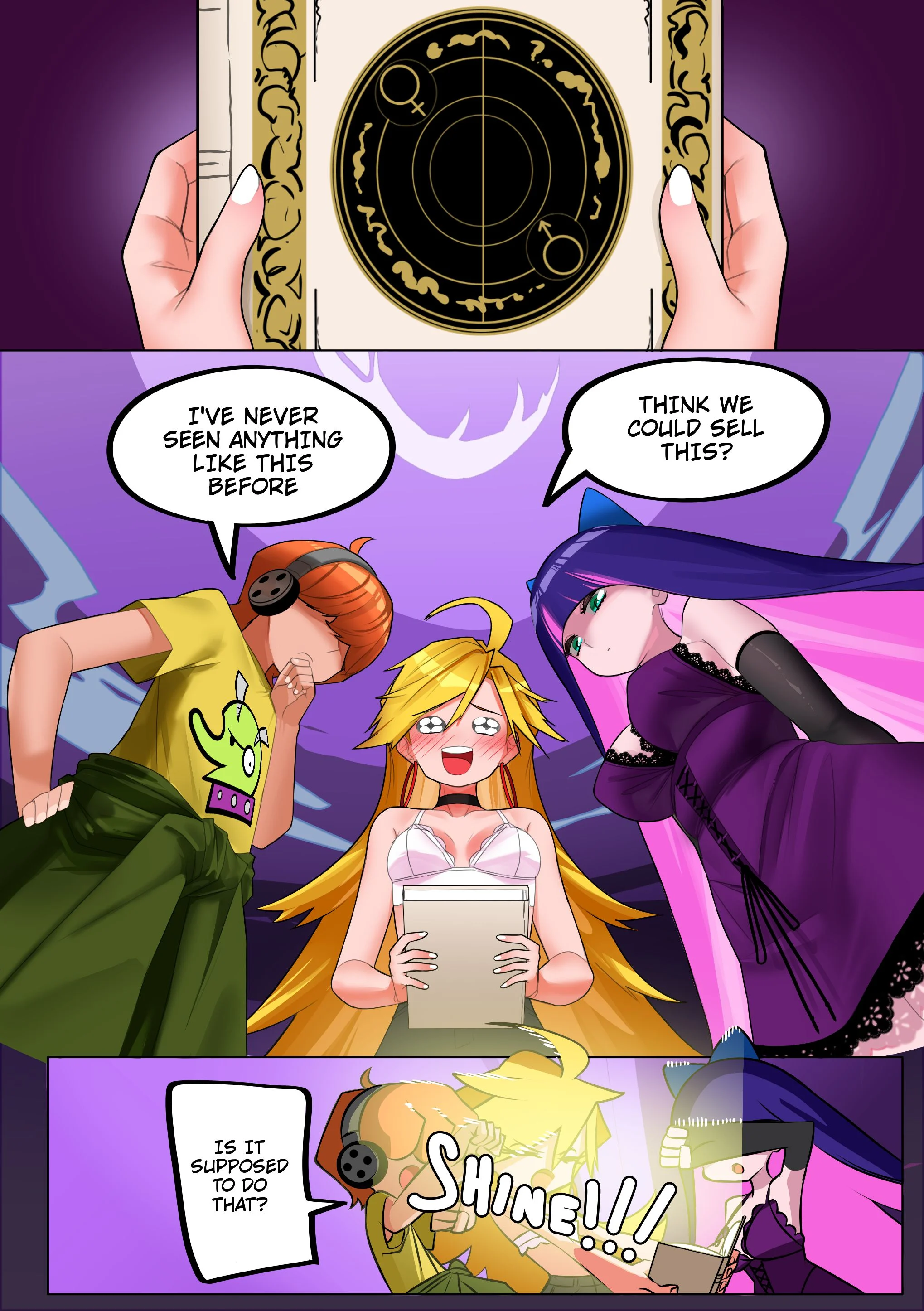 Panty & Swaping! (Panty And Stocking With Garterbelt) Chapter 1 - Page 2