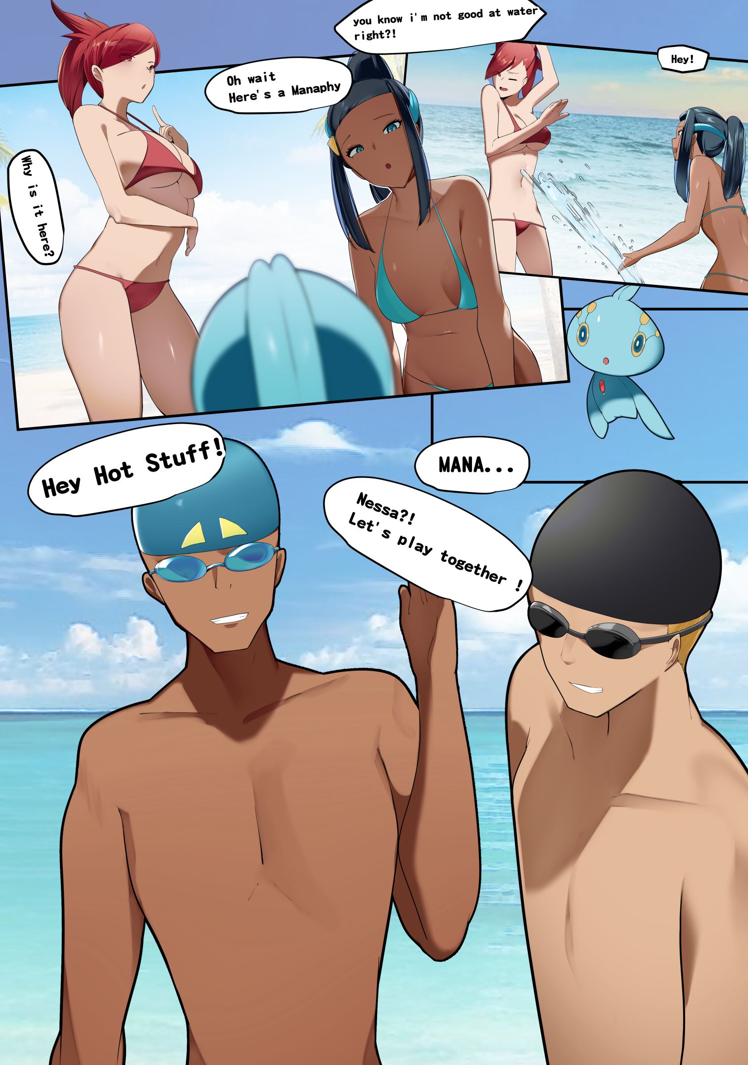 A Beachside Swap!? (Various) Chapter 2 - Page 3