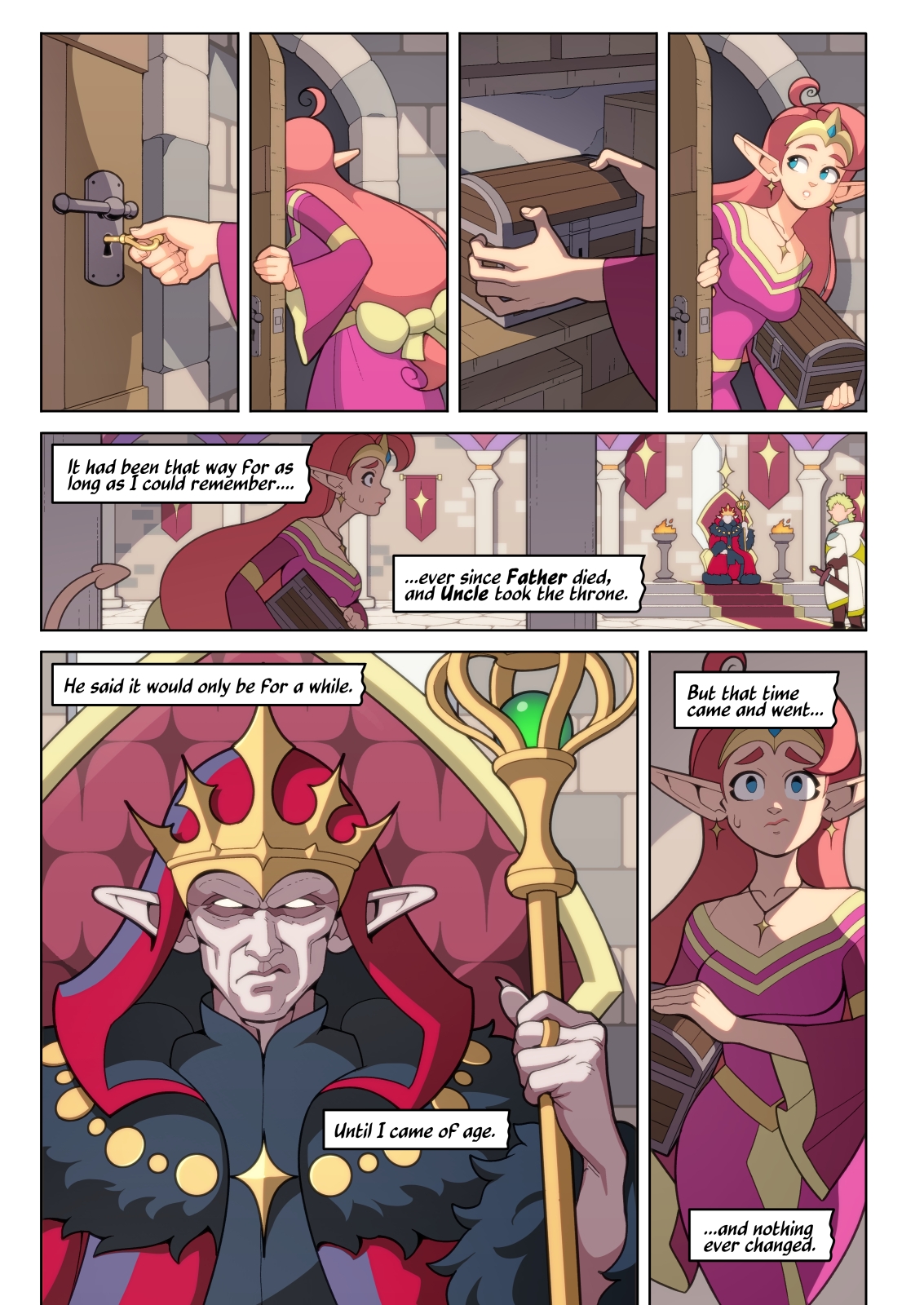 Stellar and Stiletto Chapter 1 - Page 8