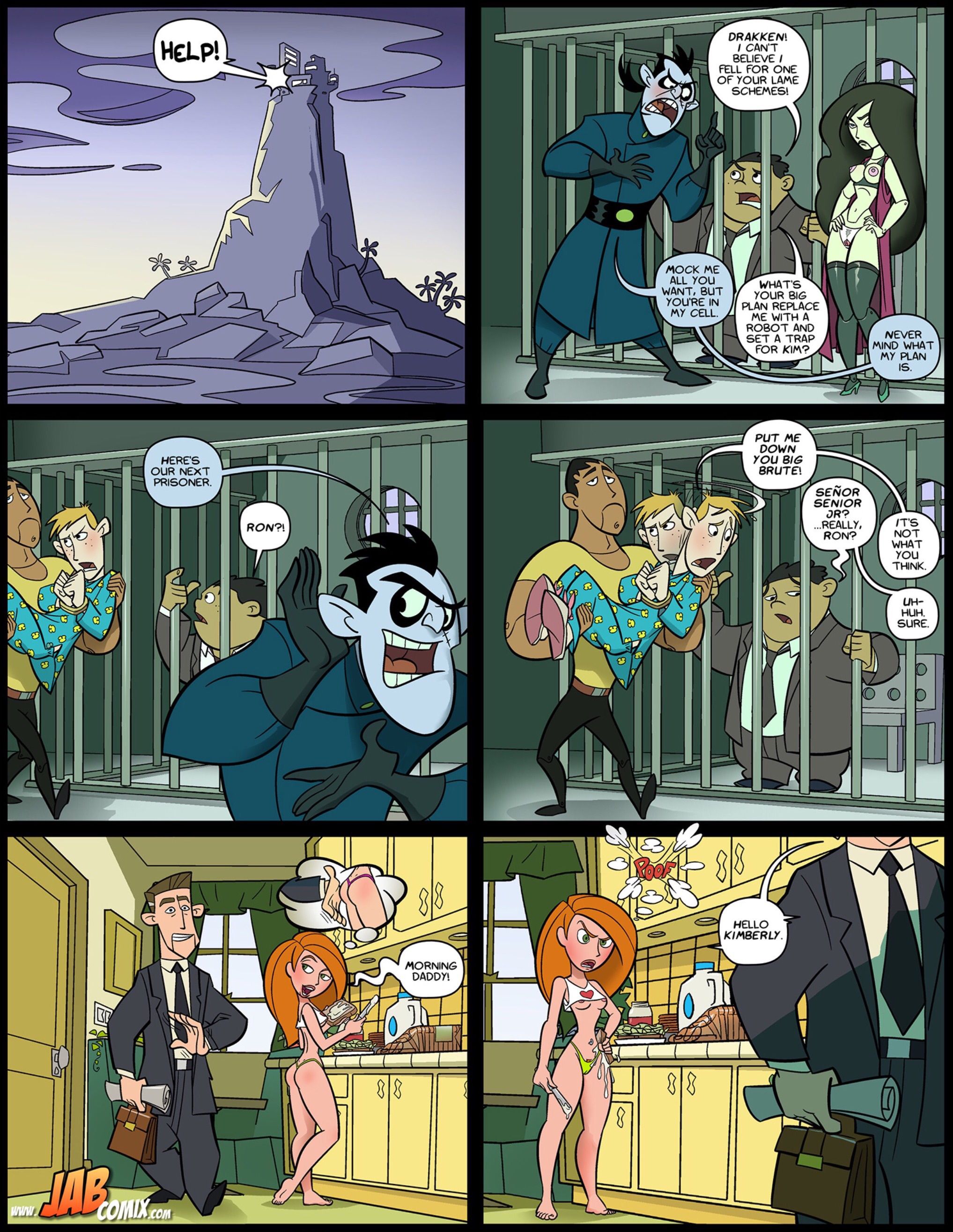 Fucking Possible (Kim Possible) Chapter 2 - Page 3