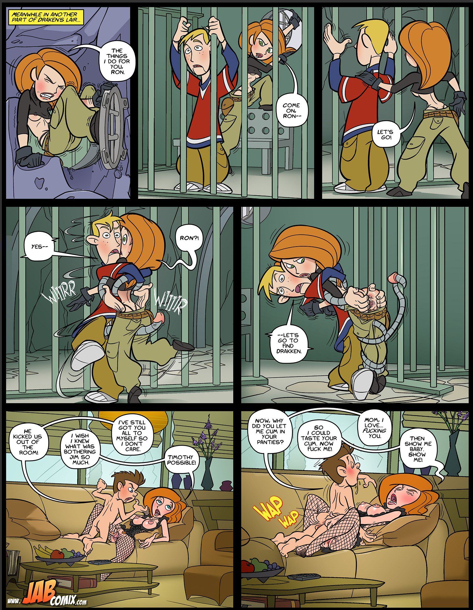 Fucking Possible (Kim Possible) Chapter 2 - Page 7