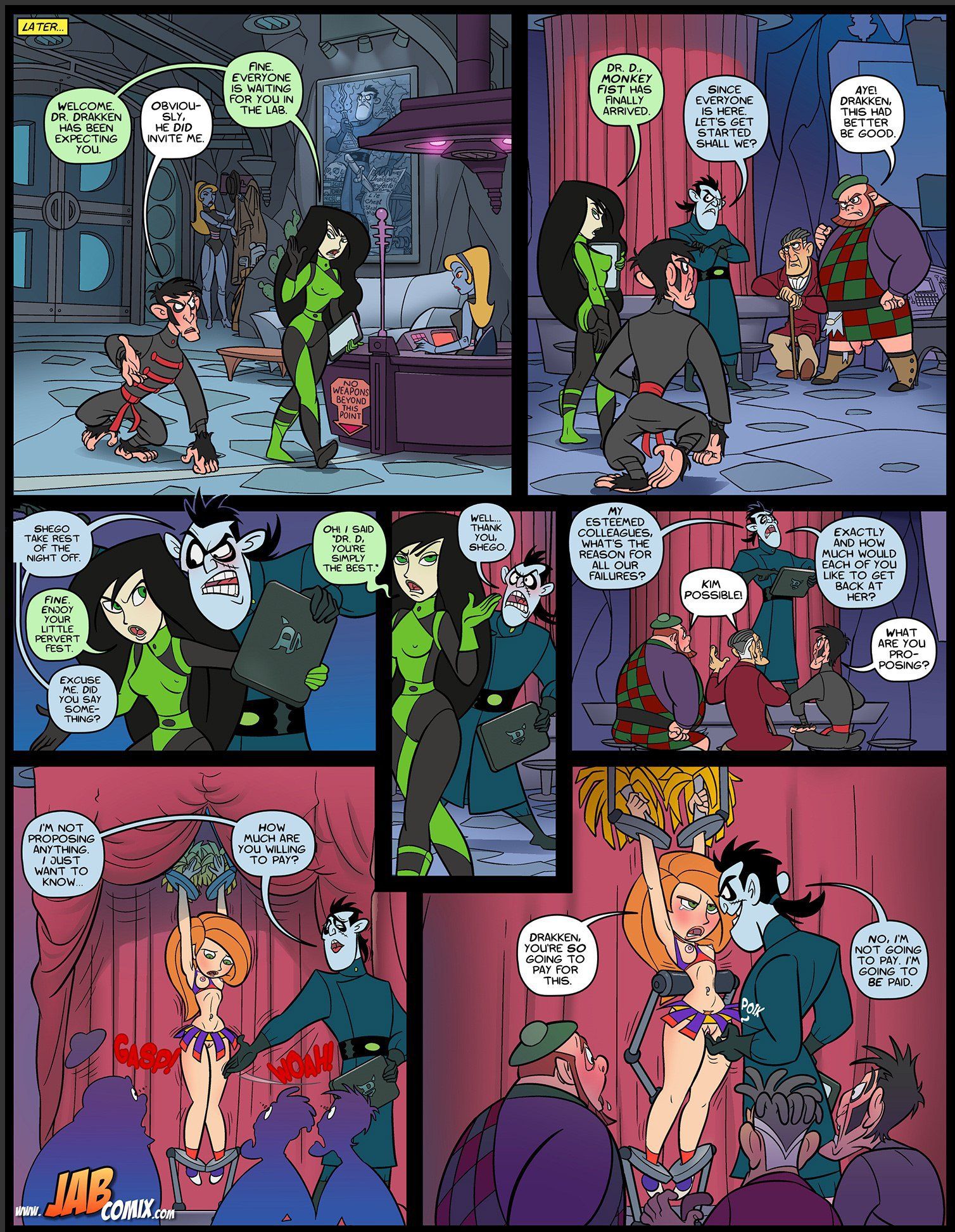 Fucking Possible (Kim Possible) Chapter 2 - Page 8