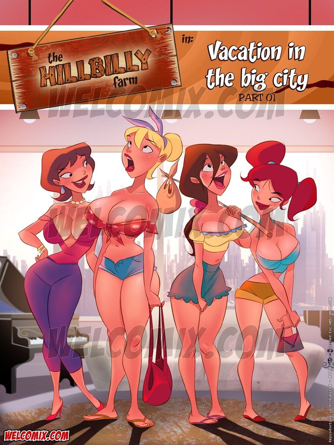 The Hillbilly Farm Vacation In The Big City 1 - Chapter 15 - Page 1