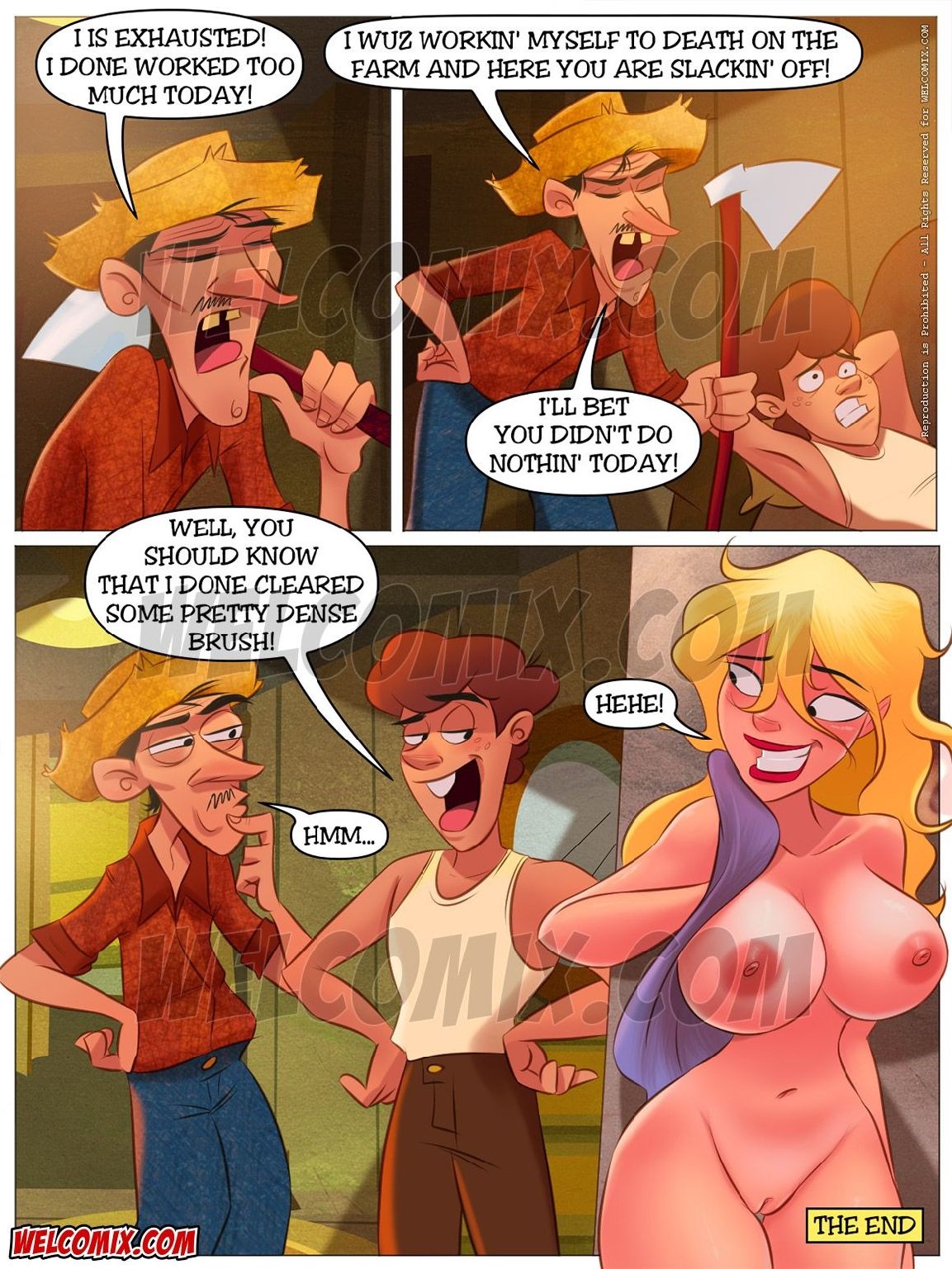 The Hillbilly Farm Clearing The Brush - Chapter 14 - Page 15