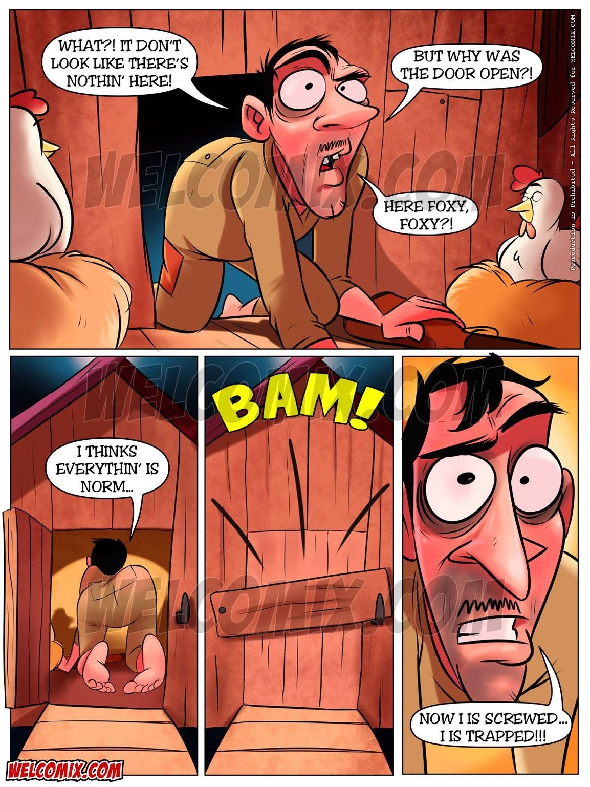 The Hillbilly Farm There's A Fox In The Henhouse - Chapter 8 - Page 5