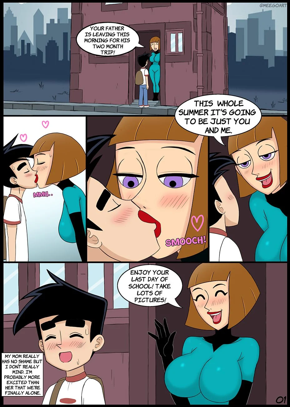 Maddie X Danny (Danny Phantom) Chapter 1 - Page 2