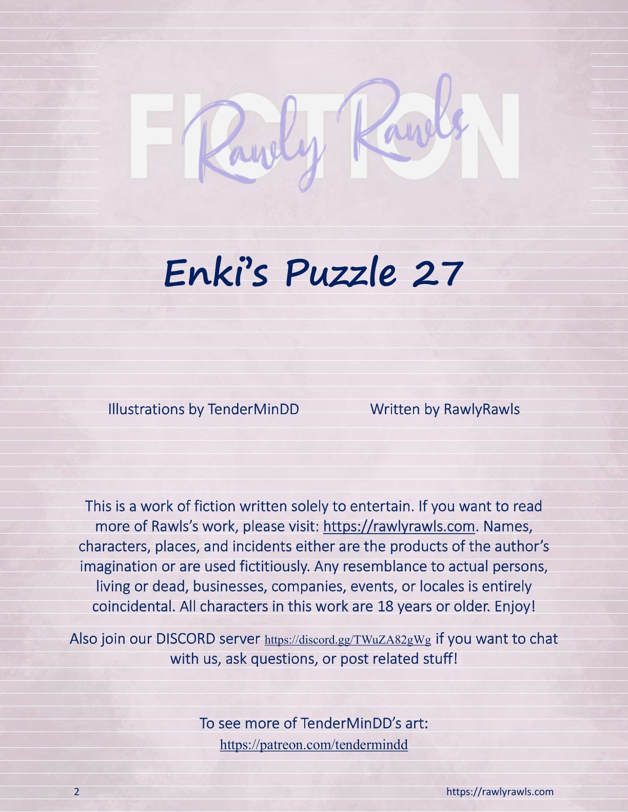 Enki’s Puzzle Chapter 27 - Page 2