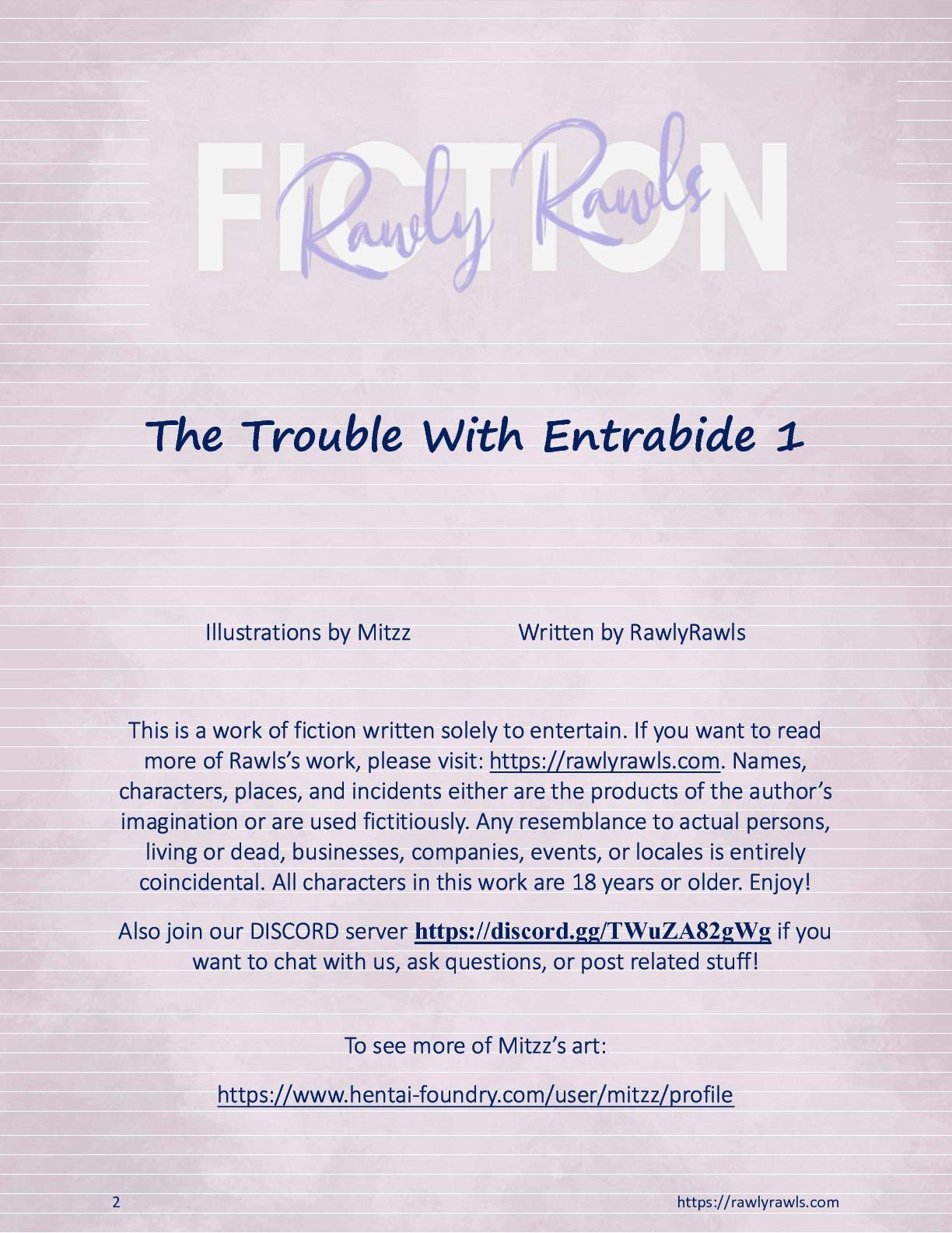 The Trouble With Entrabide Chapter 1 - Page 2