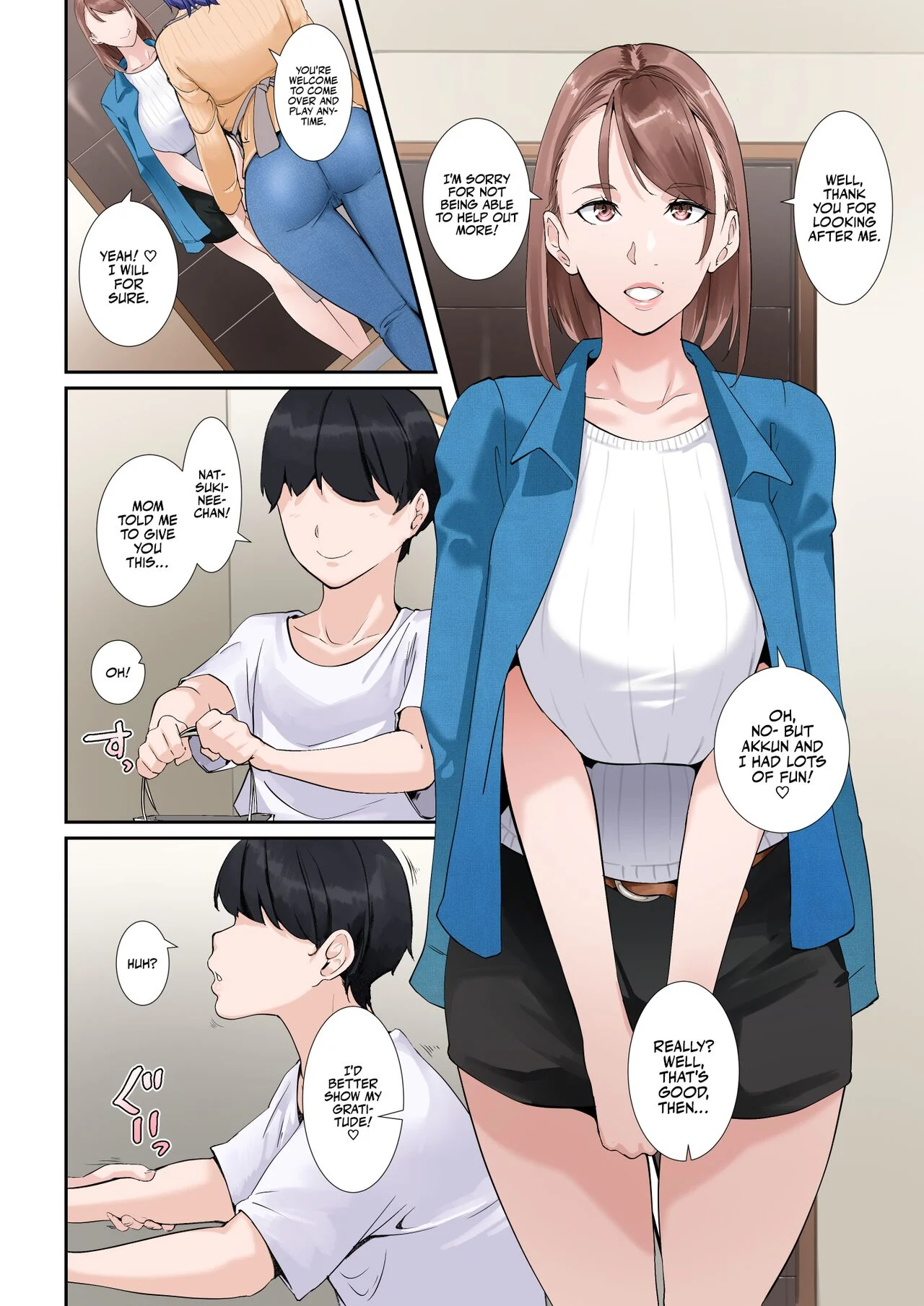 My Busty Gravure Idol Cousin Does More Than Softcore Chapter 1 - Page 57