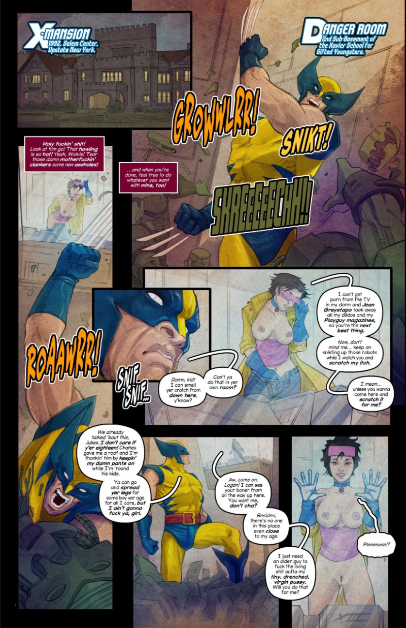 Secret Tales Of The X-Mansion – Intangible Touch (X-Men) Chapter 2 - Page 3