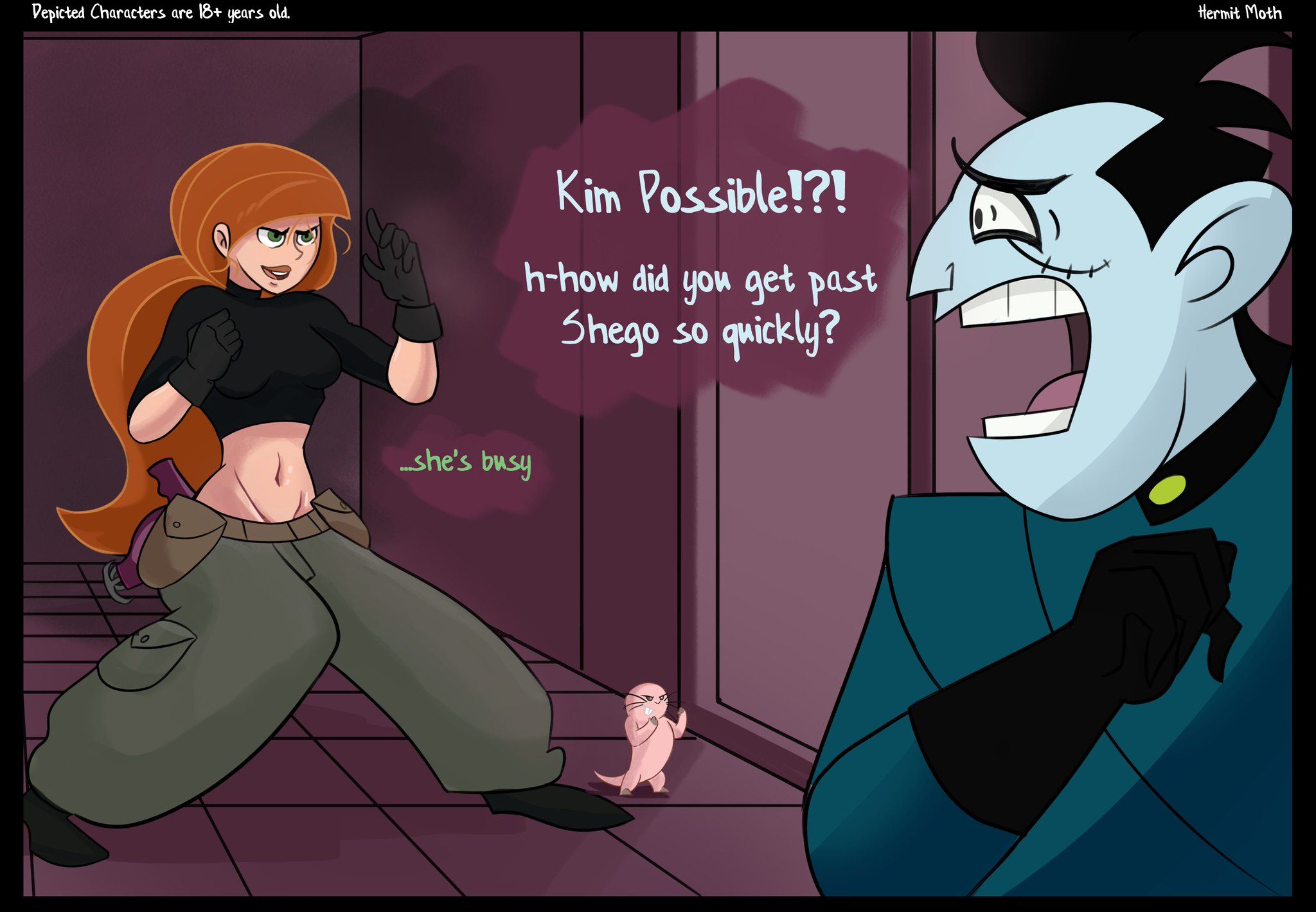 Shego’s Distraction (Kim Possible) Chapter 1 - Page 1