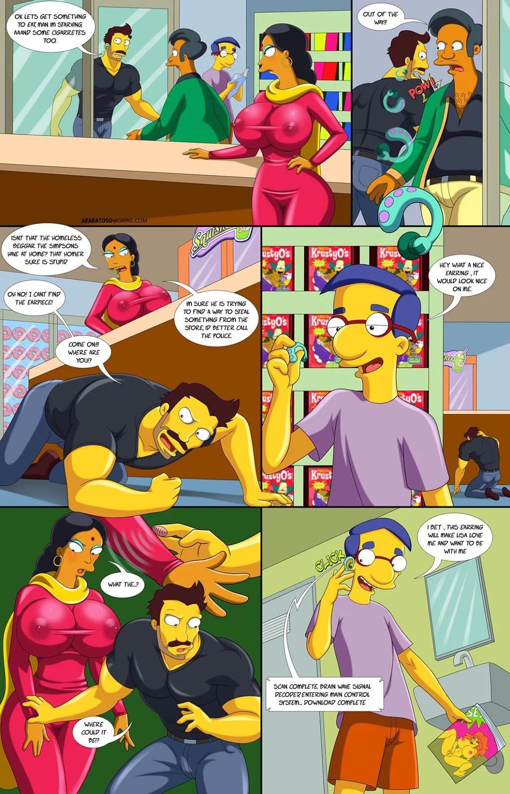 Darren’s Adventure (The Simpsons) Chapter 3 - Page 1