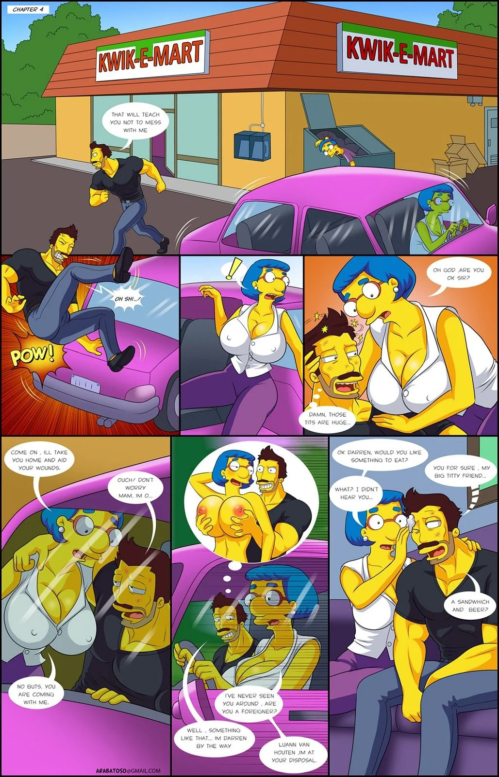 Darren’s Adventure (The Simpsons) Chapter 4 - Page 1