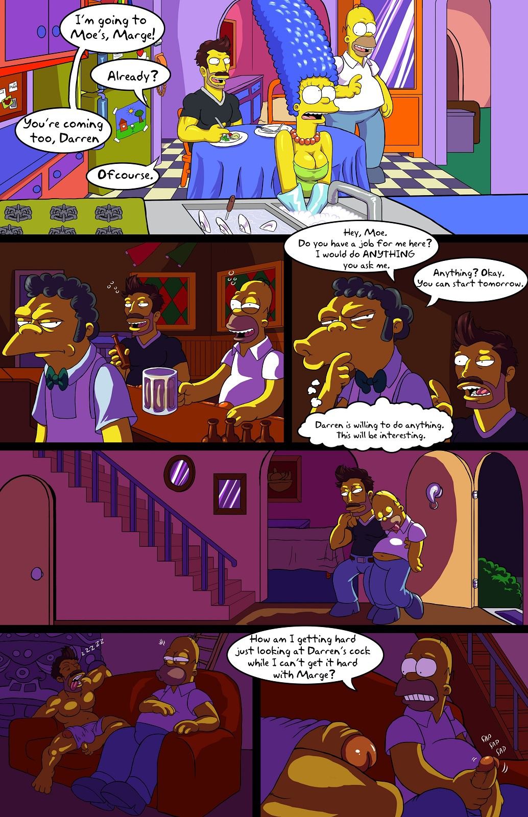 Darren’s Adventure (The Simpsons) Chapter 1-2 - Page 7