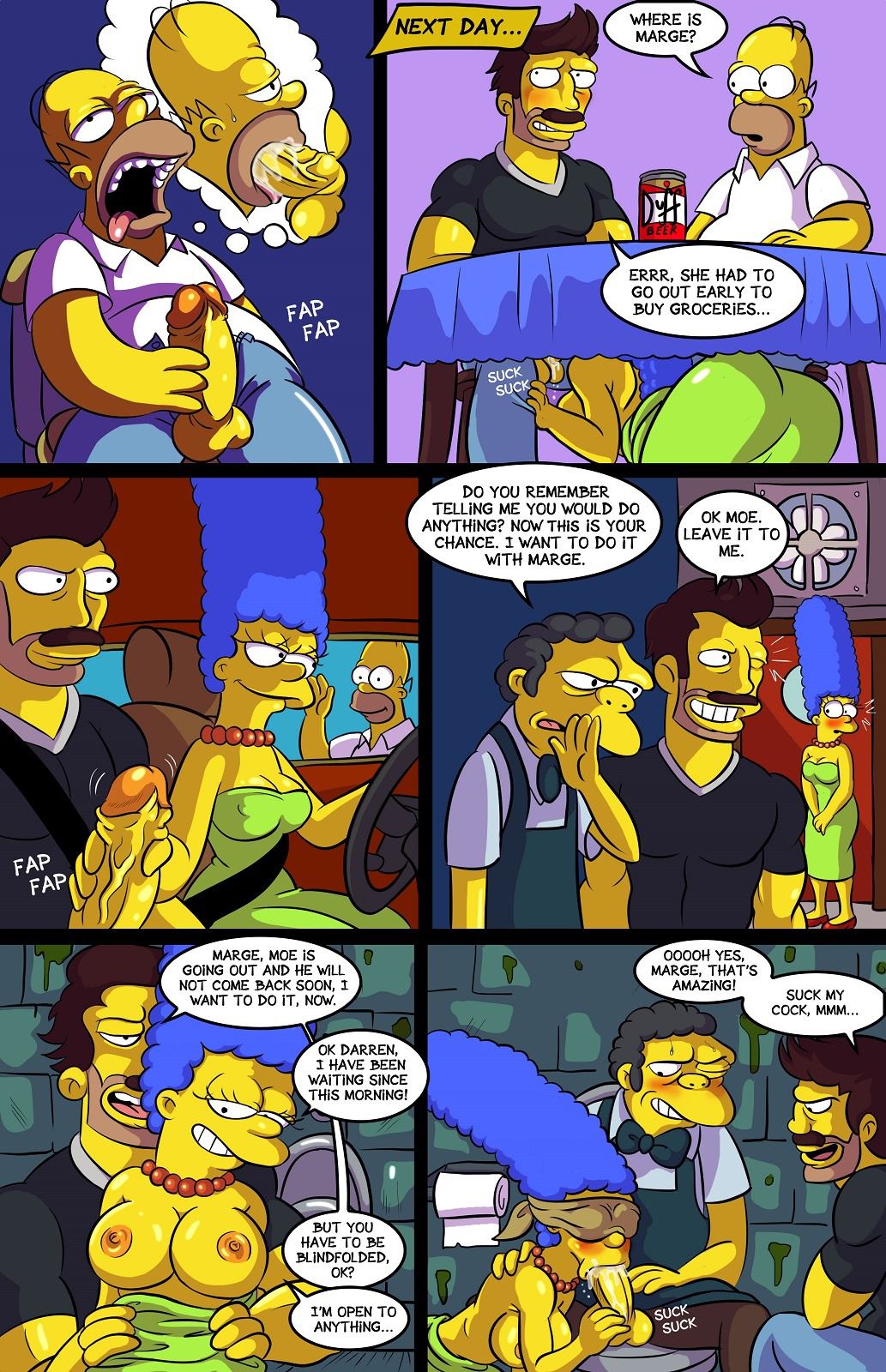 Darren’s Adventure (The Simpsons) Chapter 1-2 - Page 8