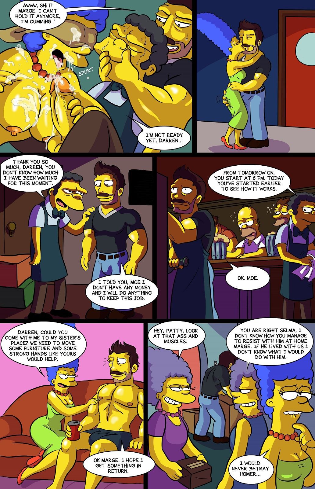 Darren’s Adventure (The Simpsons) Chapter 1-2 - Page 9