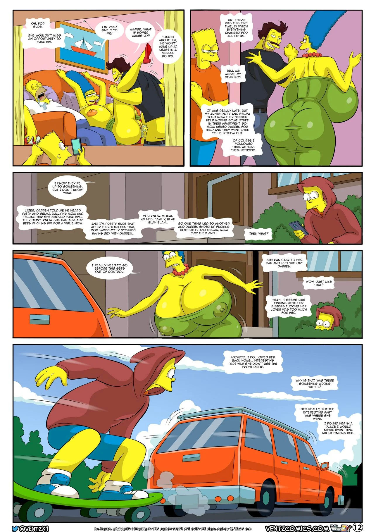 Darren’s Adventure (The Simpsons) Chapter 13 - Page 12