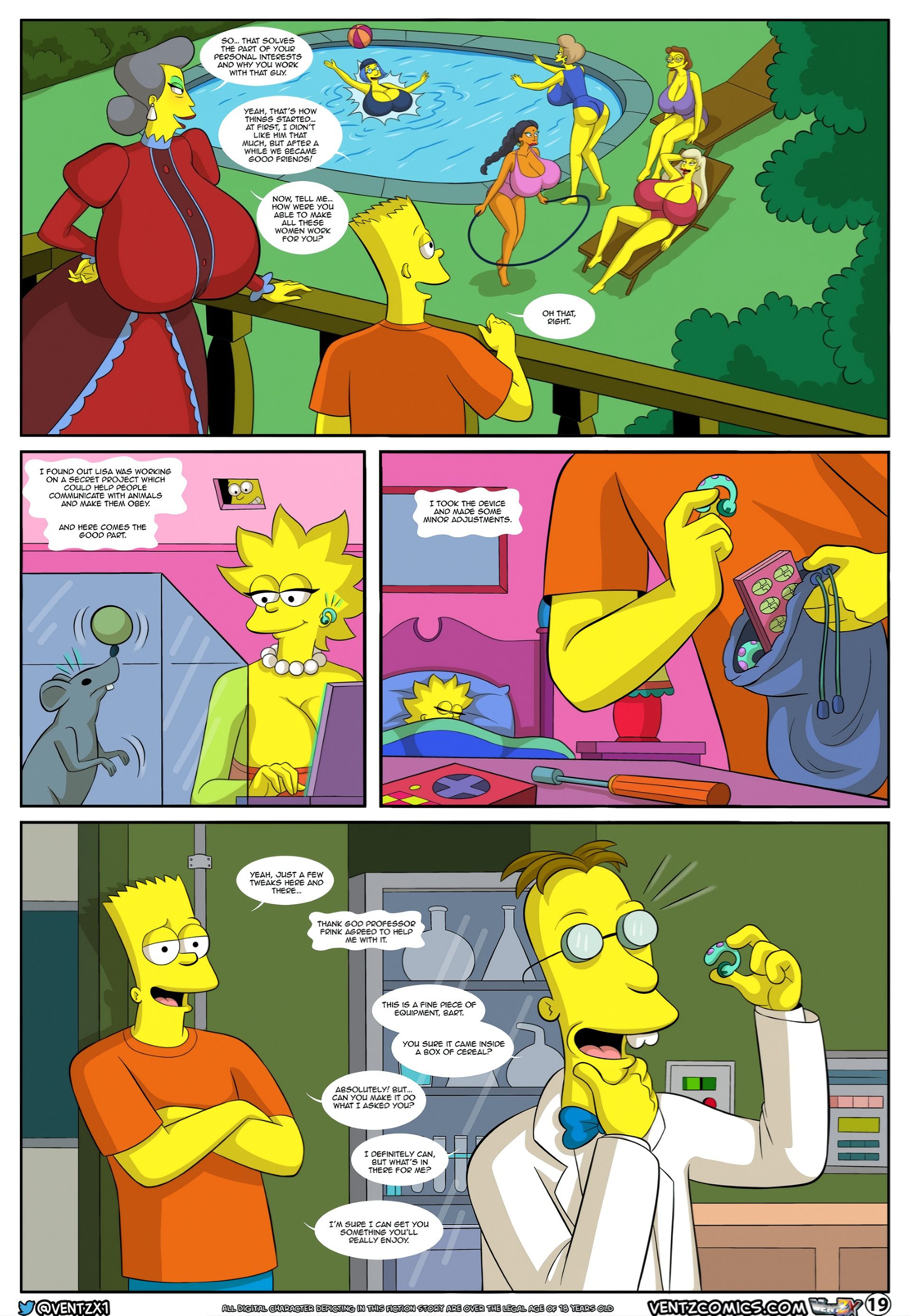 Darren’s Adventure (The Simpsons) Chapter 13 - Page 19