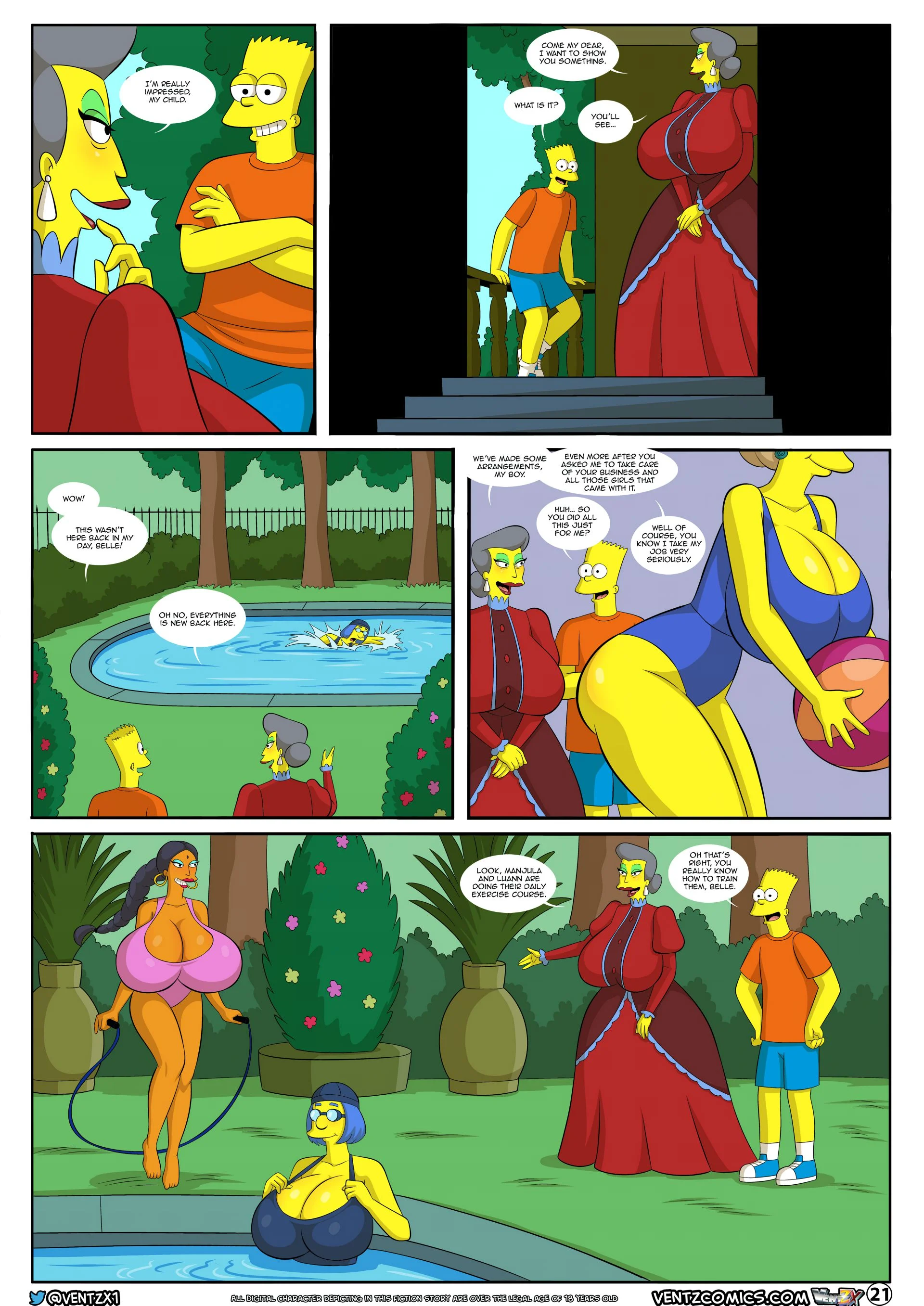 Darren’s Adventure (The Simpsons) Chapter 13 - Page 21