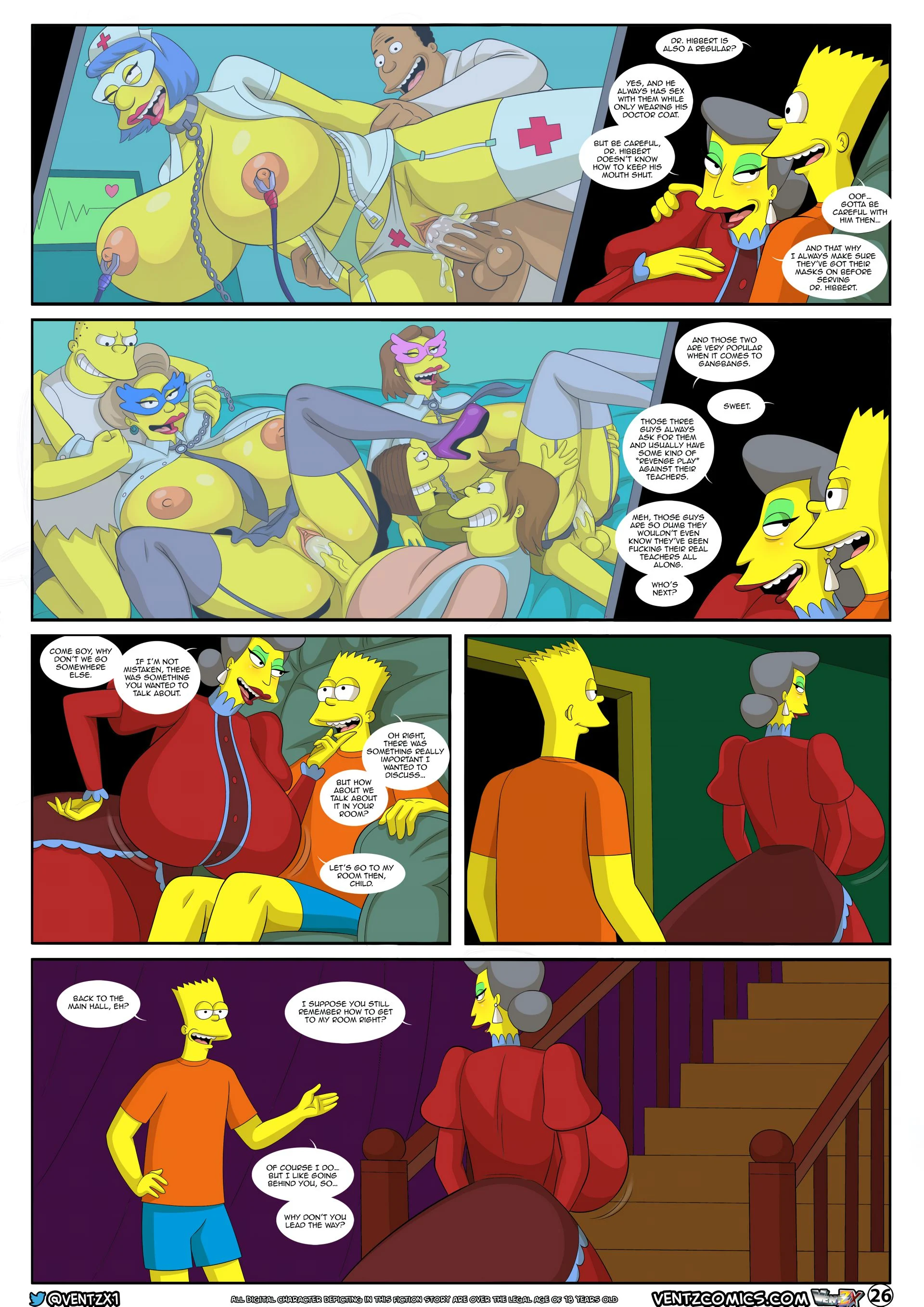 Darren’s Adventure (The Simpsons) Chapter 13 - Page 26