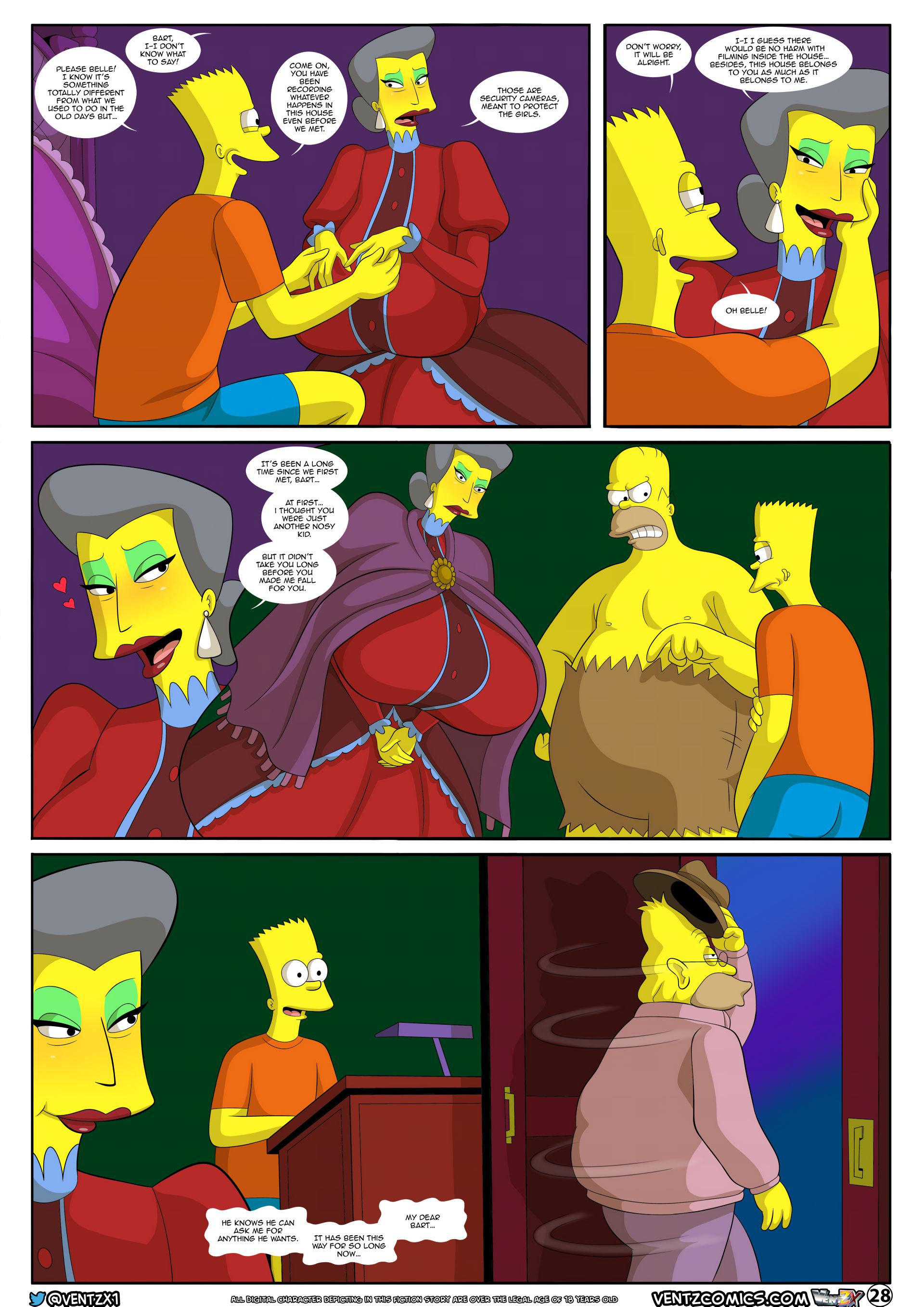 Darren’s Adventure (The Simpsons) Chapter 13 - Page 28