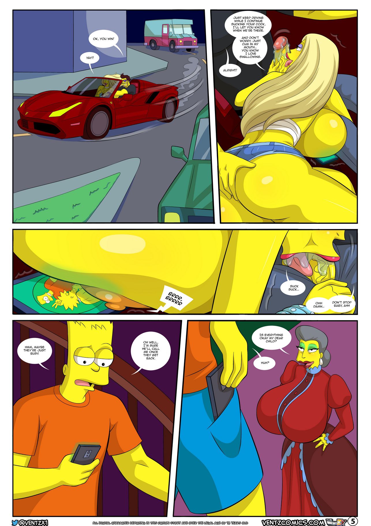 Darren’s Adventure (The Simpsons) Chapter 13 - Page 5