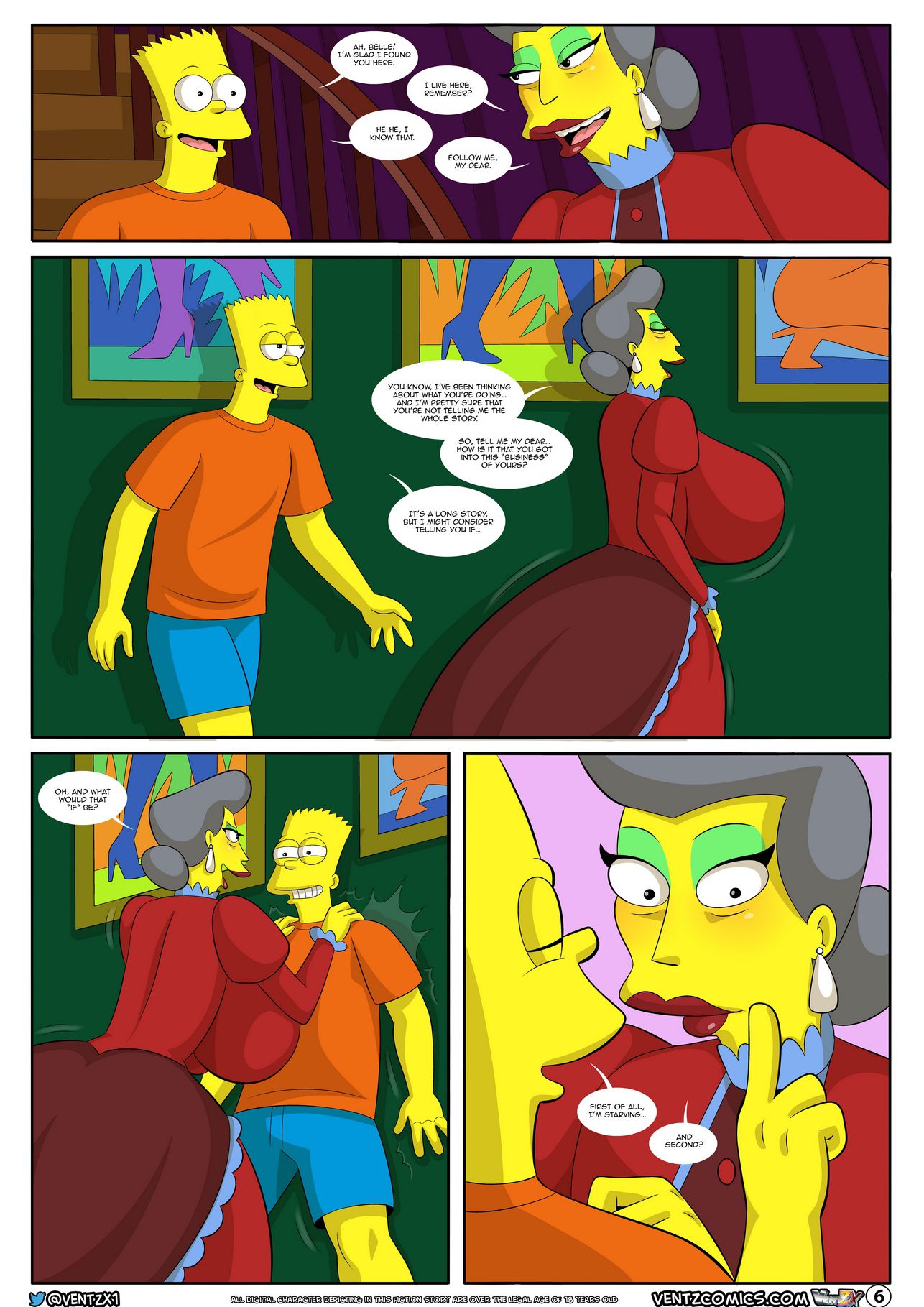 Darren’s Adventure (The Simpsons) Chapter 13 - Page 6