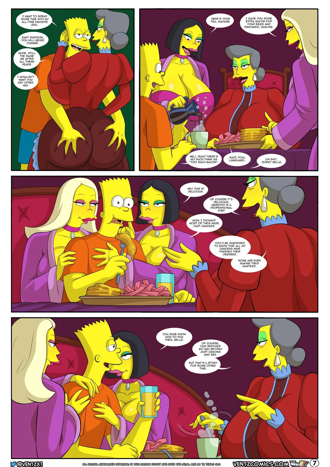 Darren’s Adventure (The Simpsons) Chapter 13 - Page 7