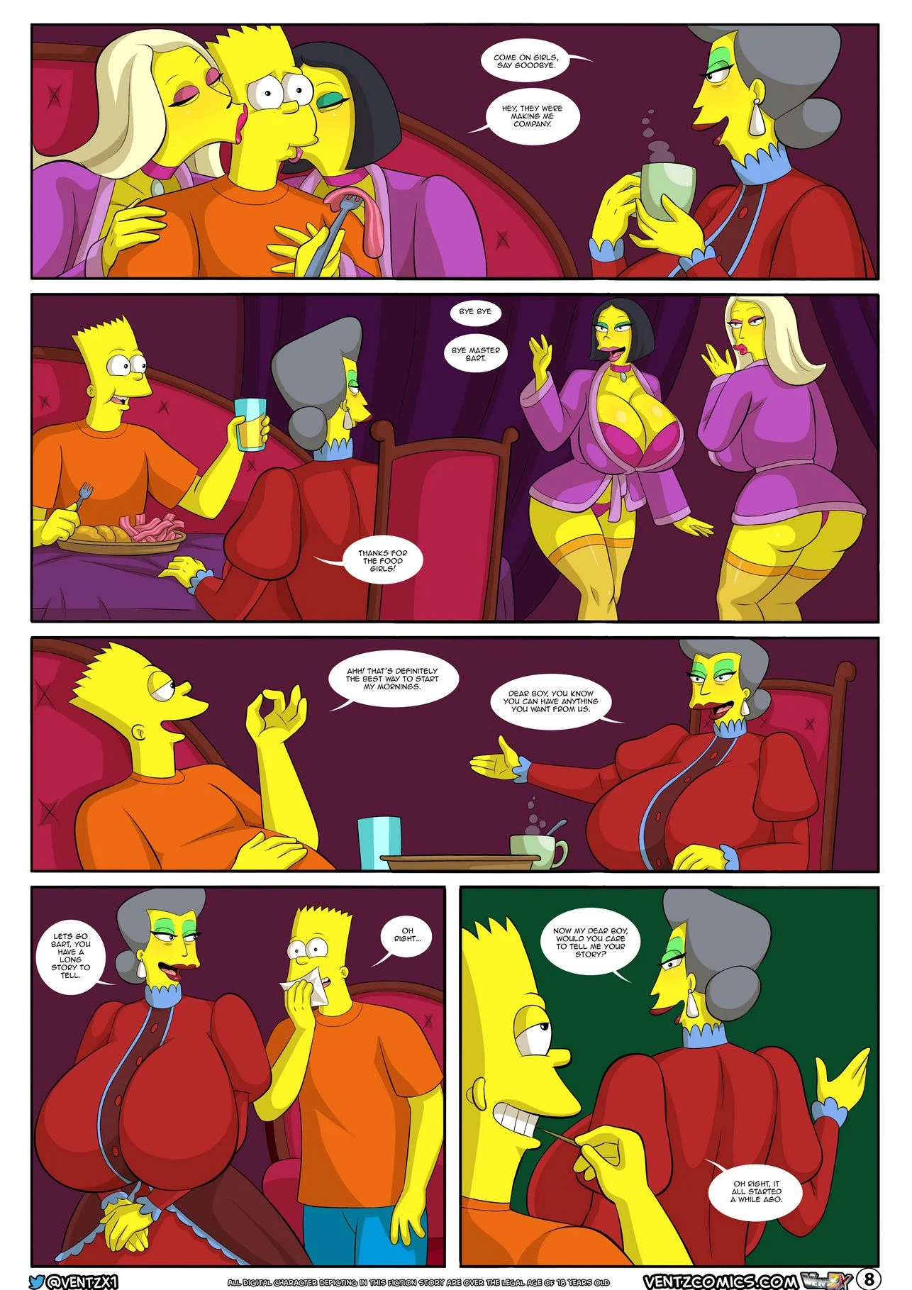 Darren’s Adventure (The Simpsons) Chapter 13 - Page 8