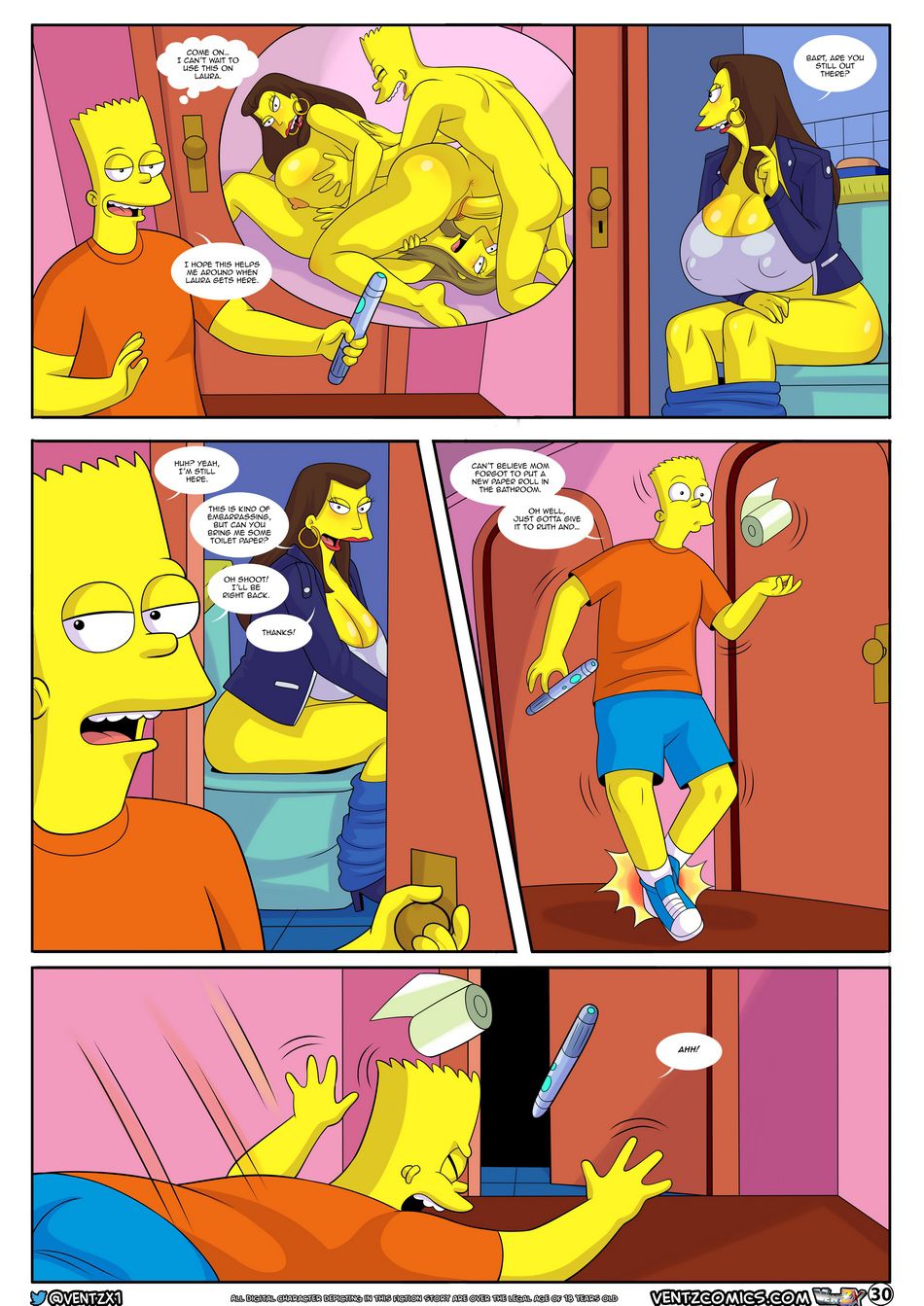 Darren’s Adventure (The Simpsons) Chapter 12 - Page 30