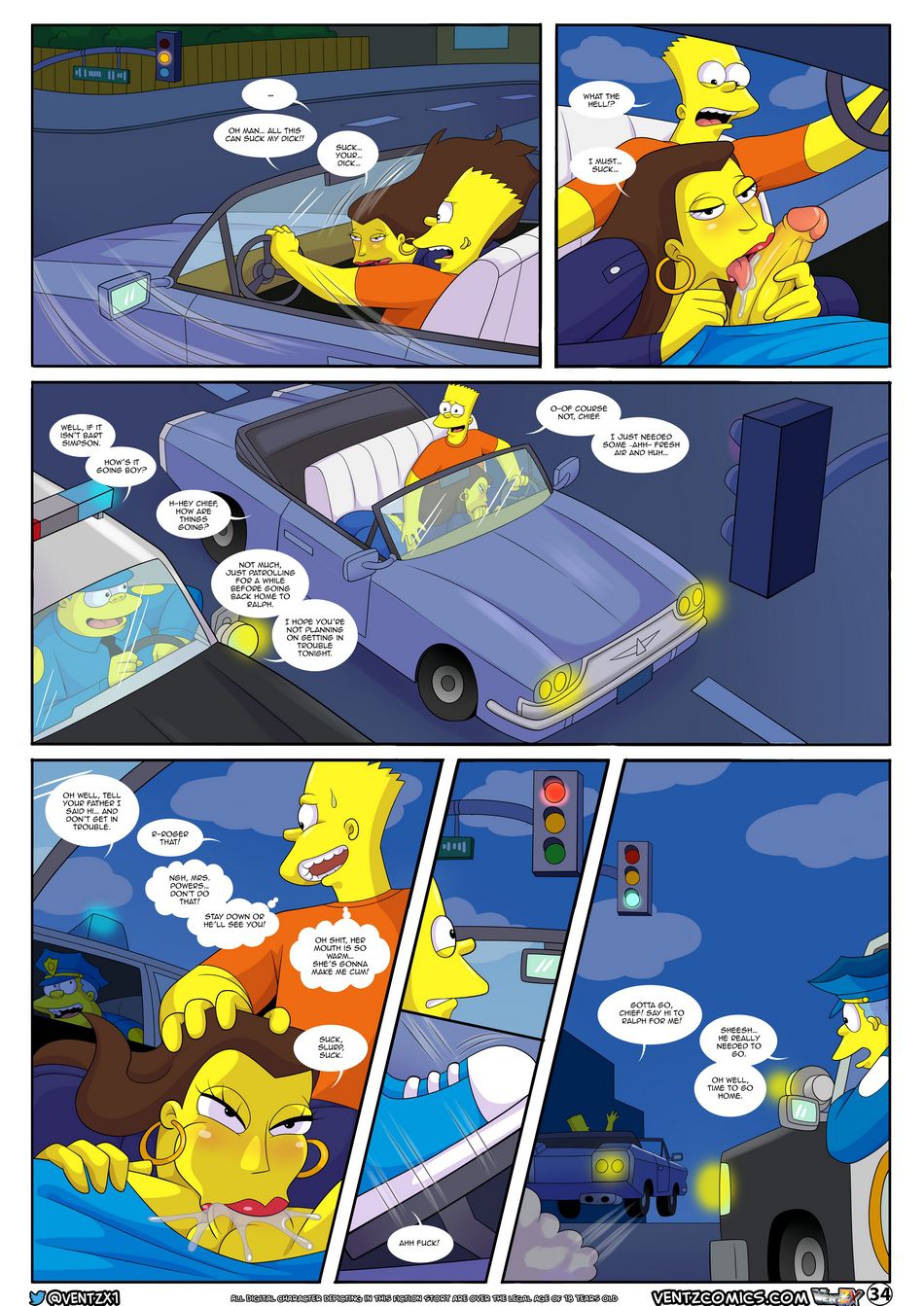 Darren’s Adventure (The Simpsons) Chapter 12 - Page 34