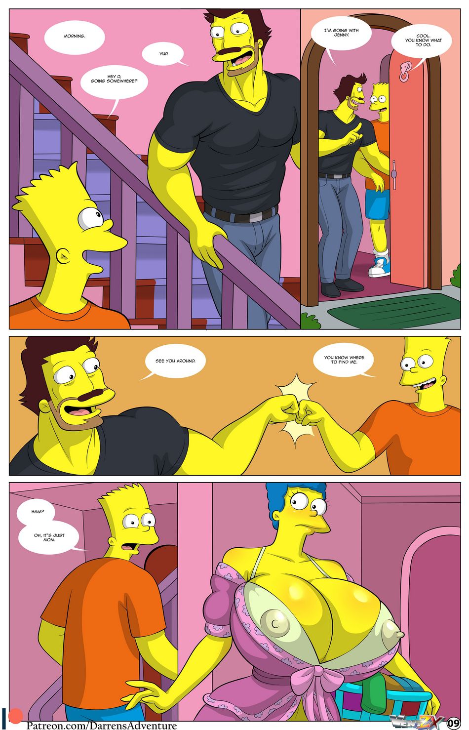 Darren’s Adventure (The Simpsons) Chapter 12 - Page 9