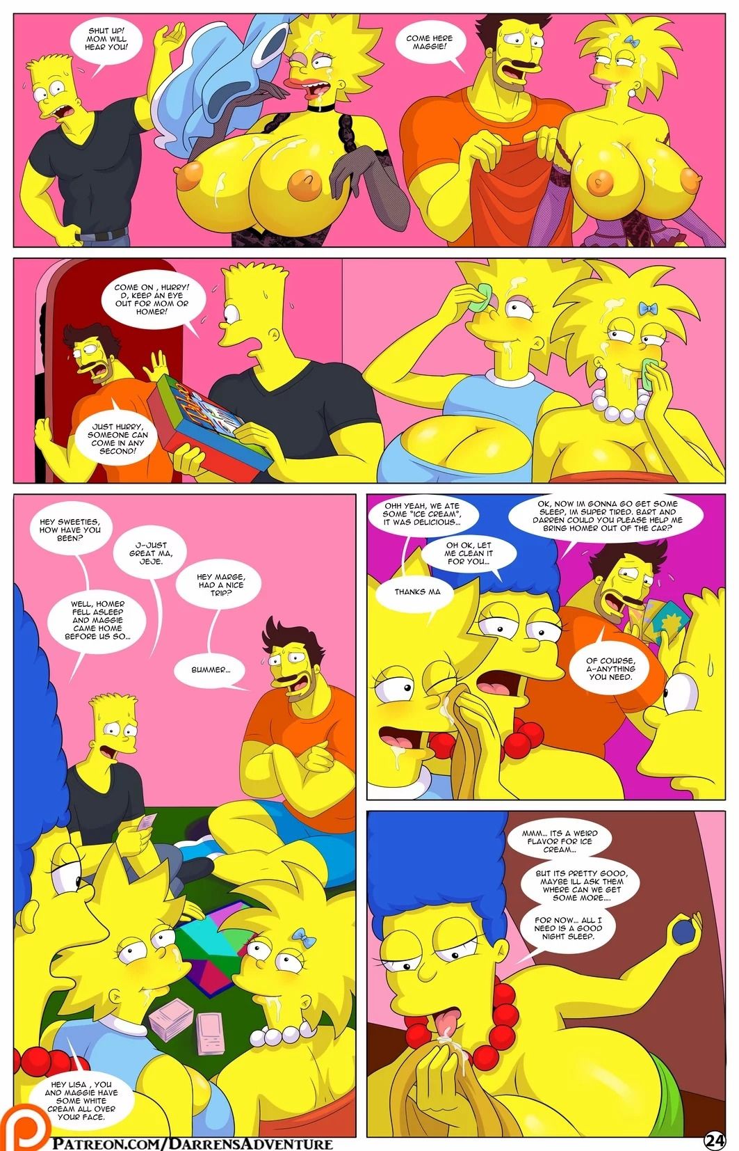 Darren’s Adventure (The Simpsons) Chapter 11 - Page 24