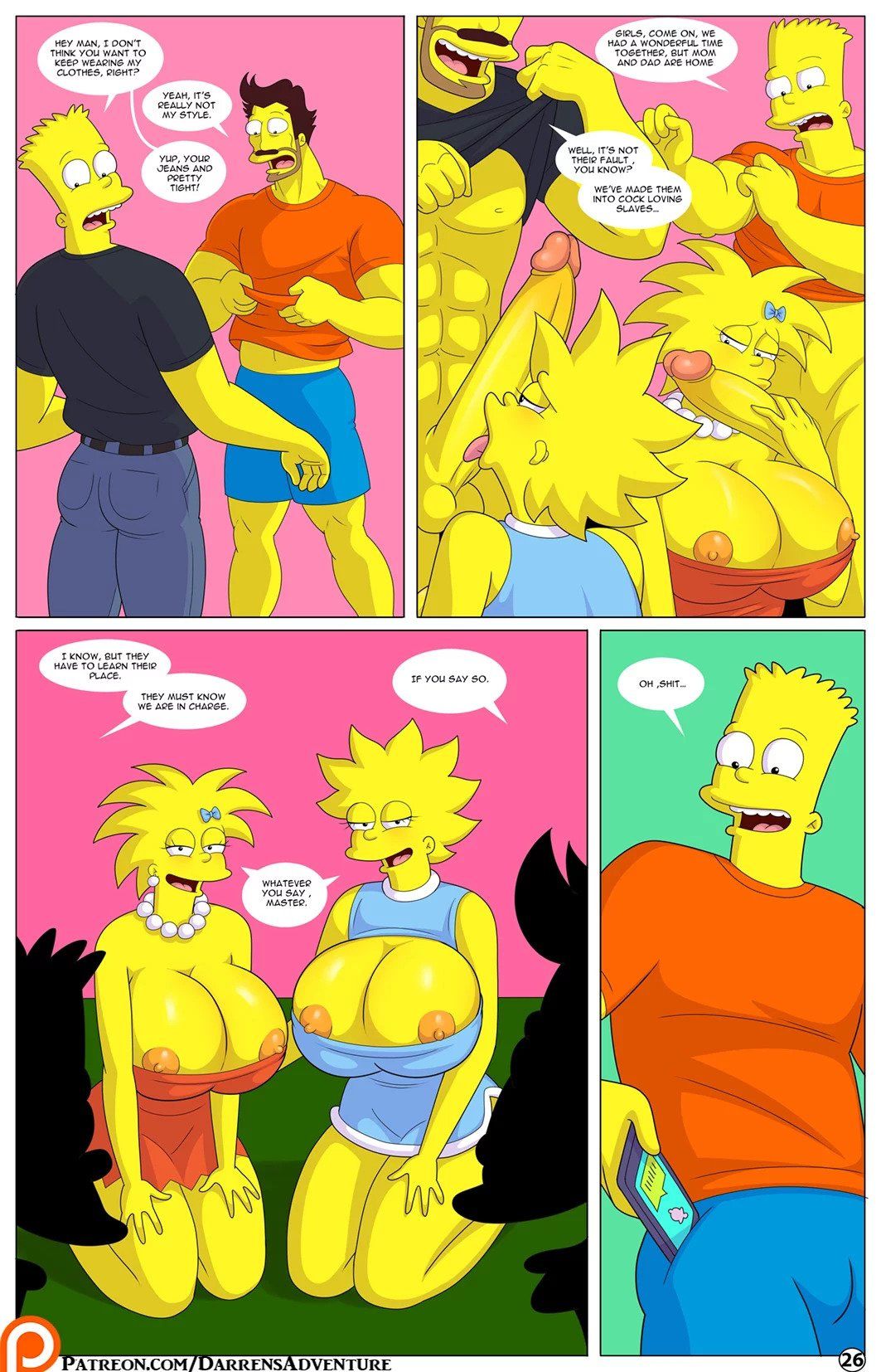 Darren’s Adventure (The Simpsons) Chapter 11 - Page 26