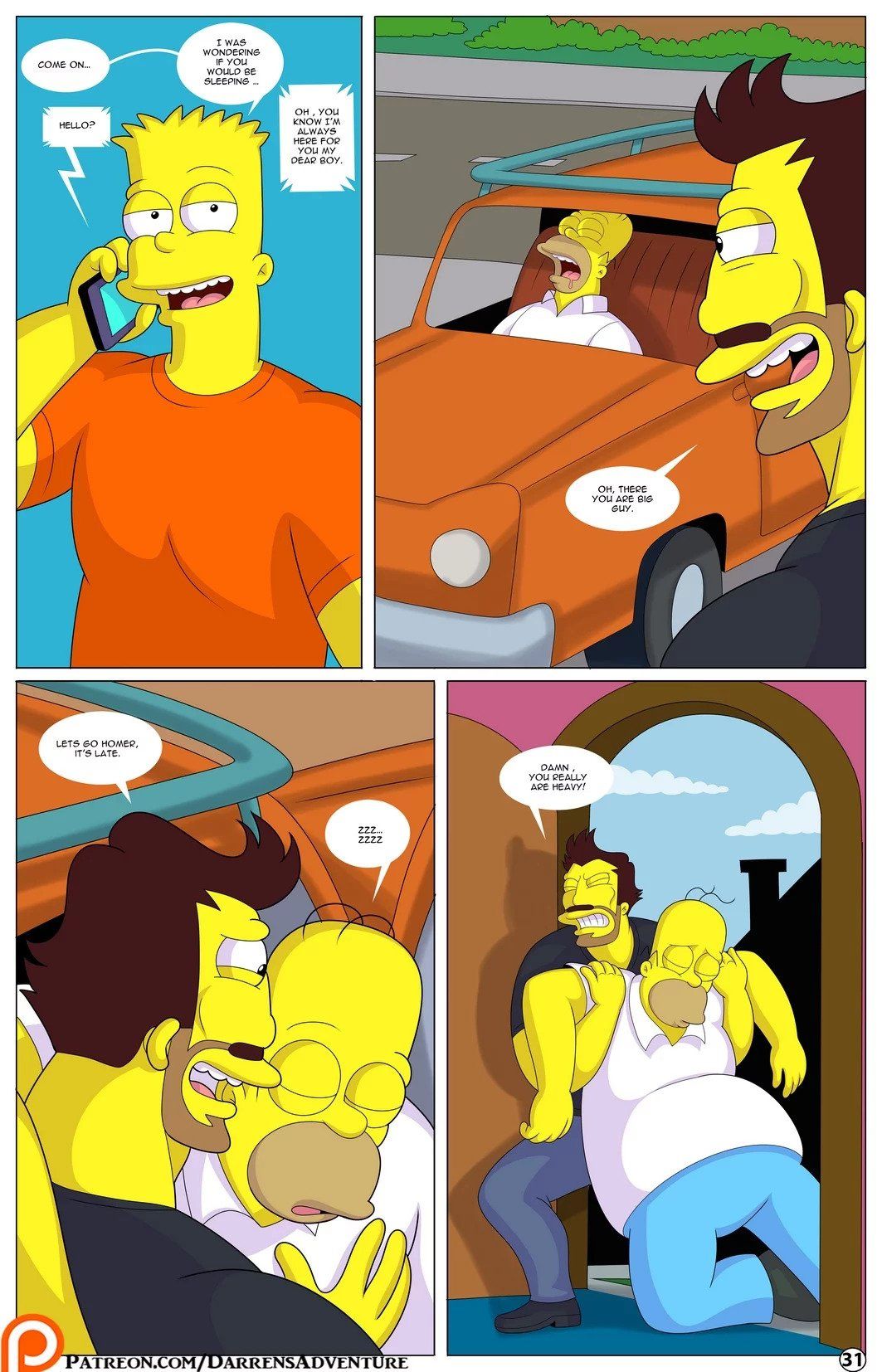 Darren’s Adventure (The Simpsons) Chapter 11 - Page 31