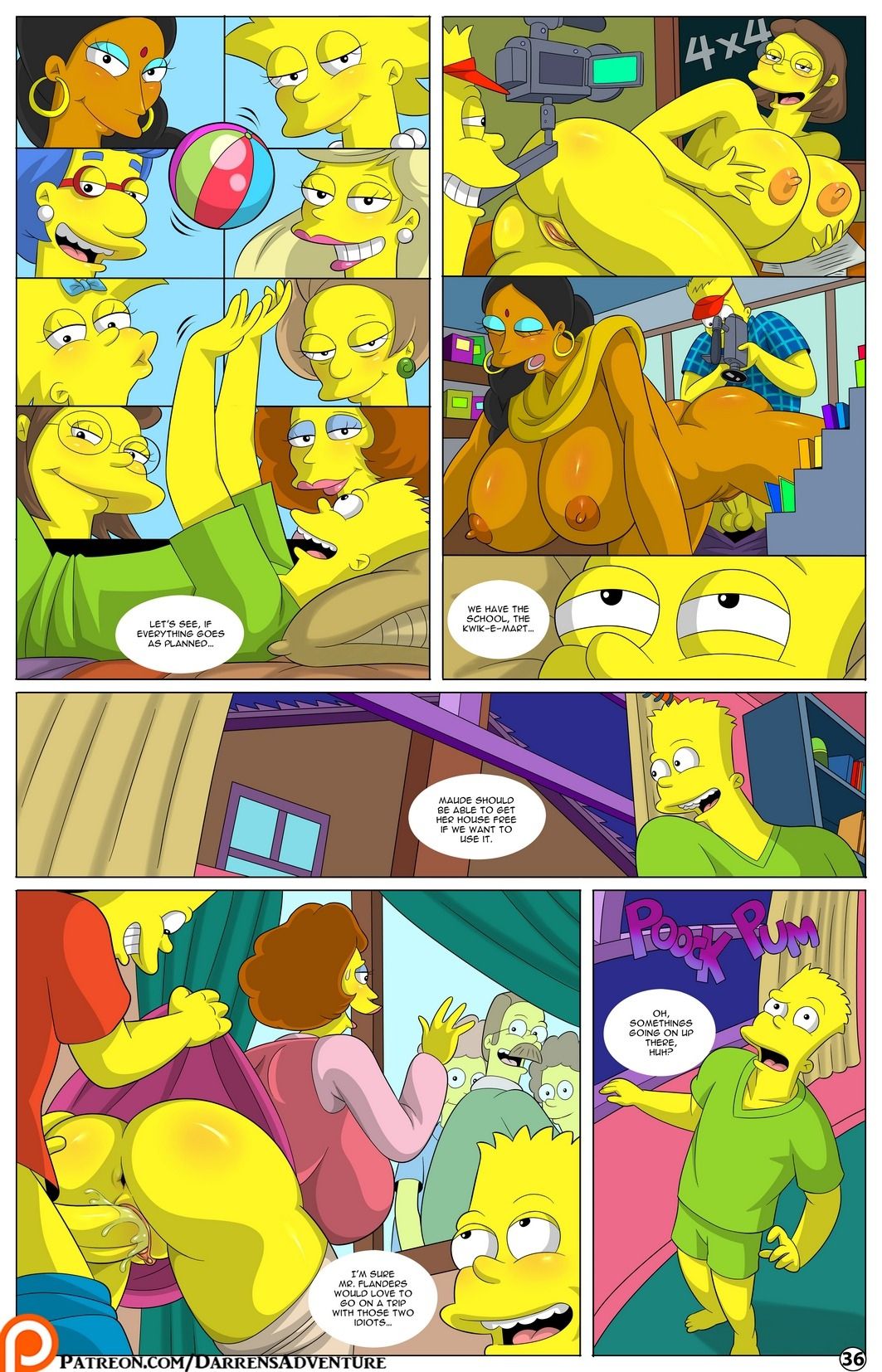 Darren’s Adventure (The Simpsons) Chapter 11 - Page 36