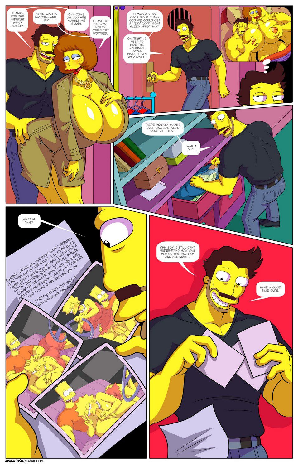 Darren’s Adventure (The Simpsons) Chapter 10 - Page 1