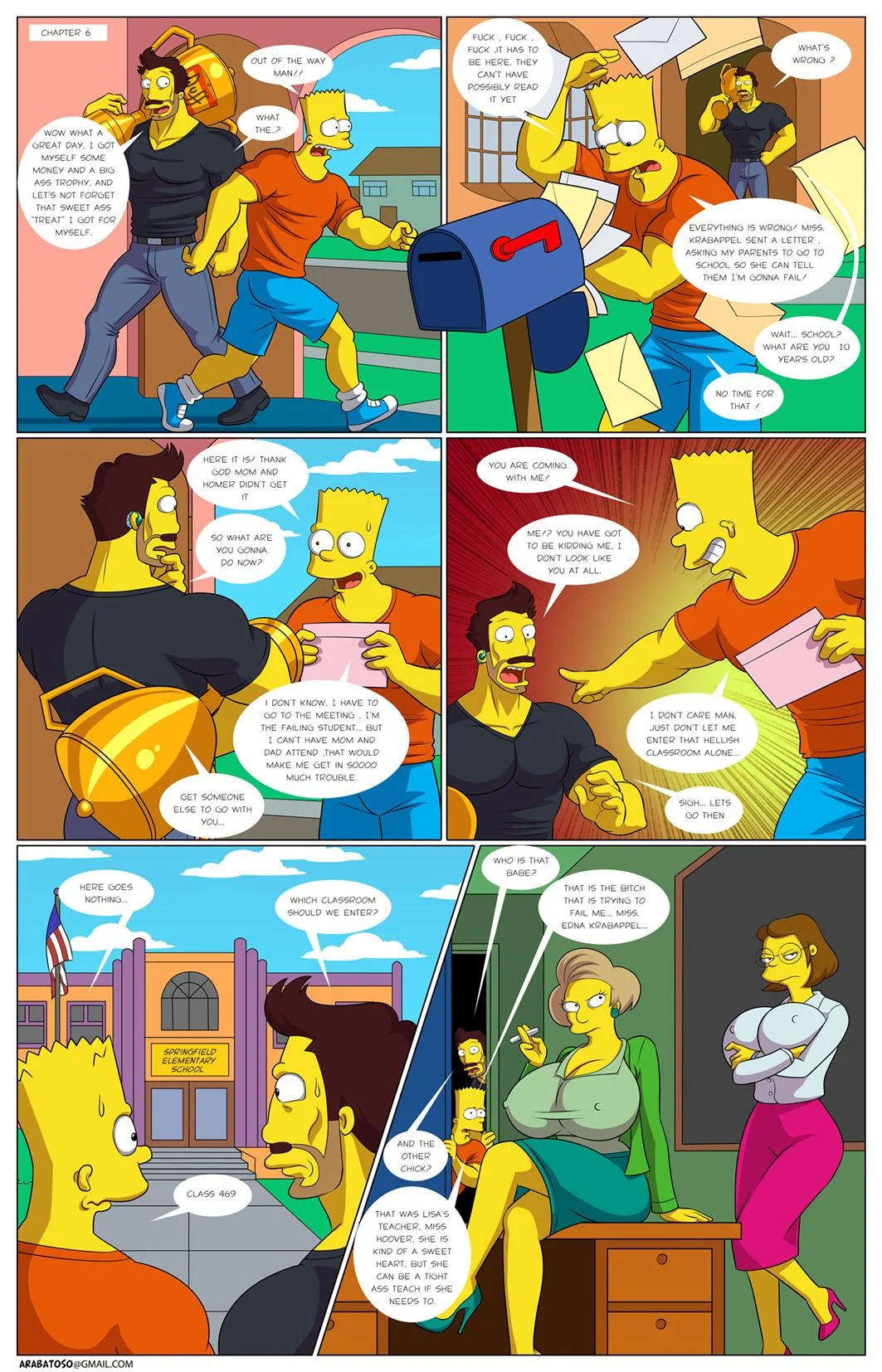 Darren’s Adventure (The Simpsons) Chapter 6 - Page 1