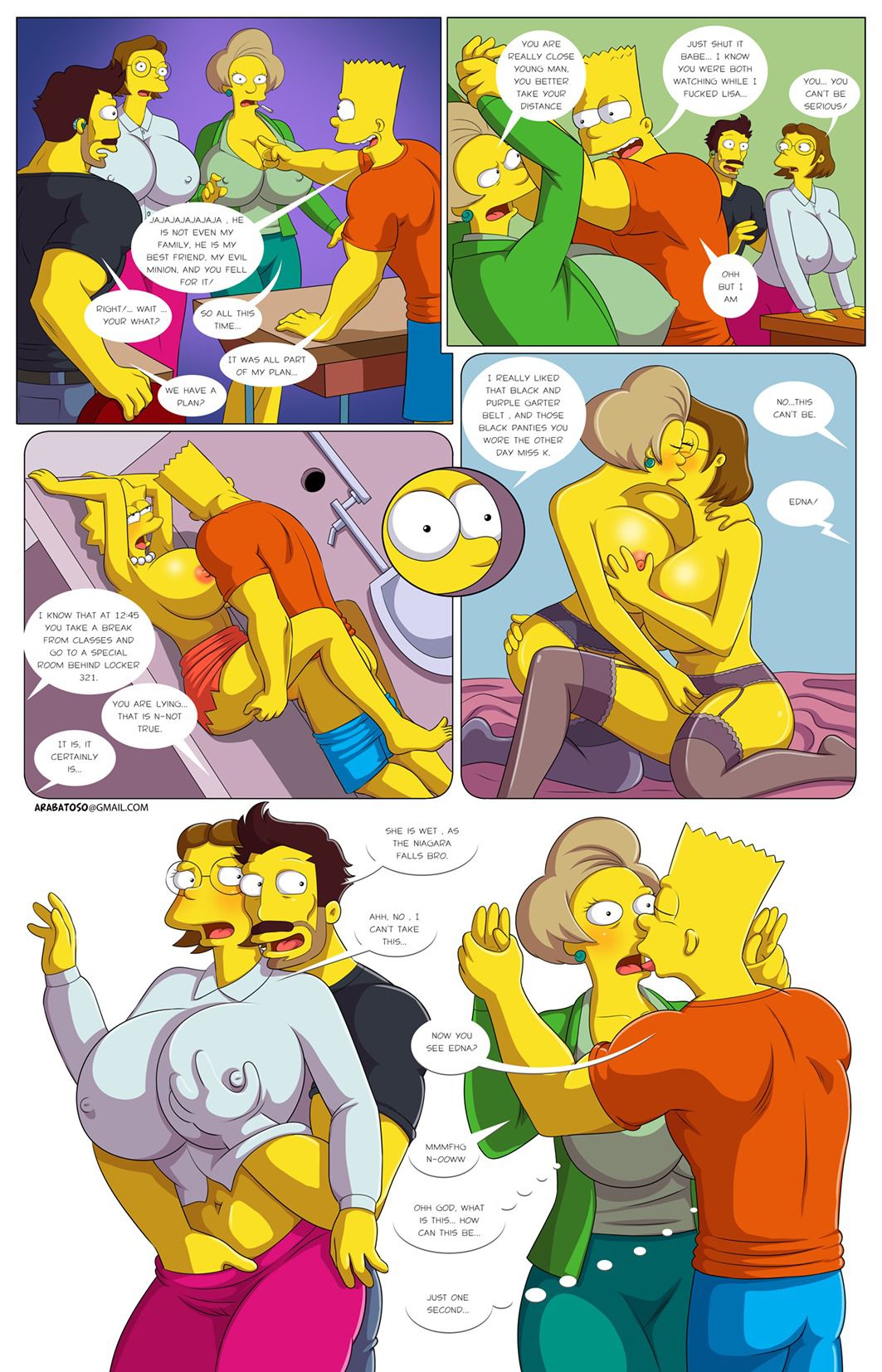 Darren’s Adventure (The Simpsons) Chapter 6 - Page 3