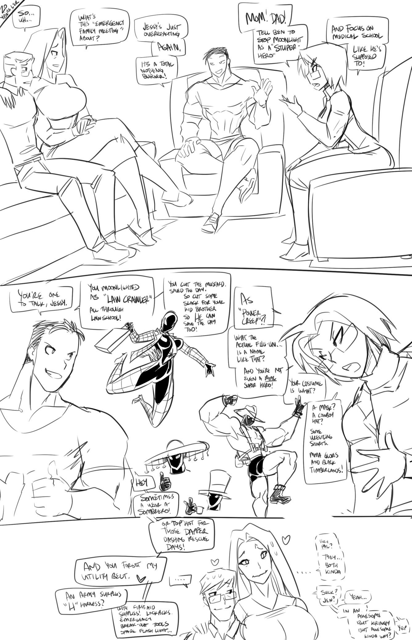 Spidey and She-Hulk: Are Noisy Neighboors (Spider-Man) Chapter 1 - Page 21