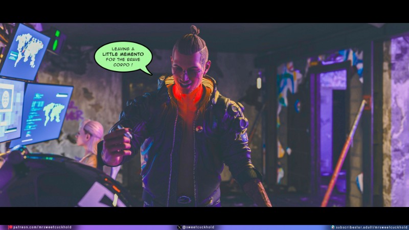 Street Corruption (Cyberpunk 2077) Chapter 1 - Page 159