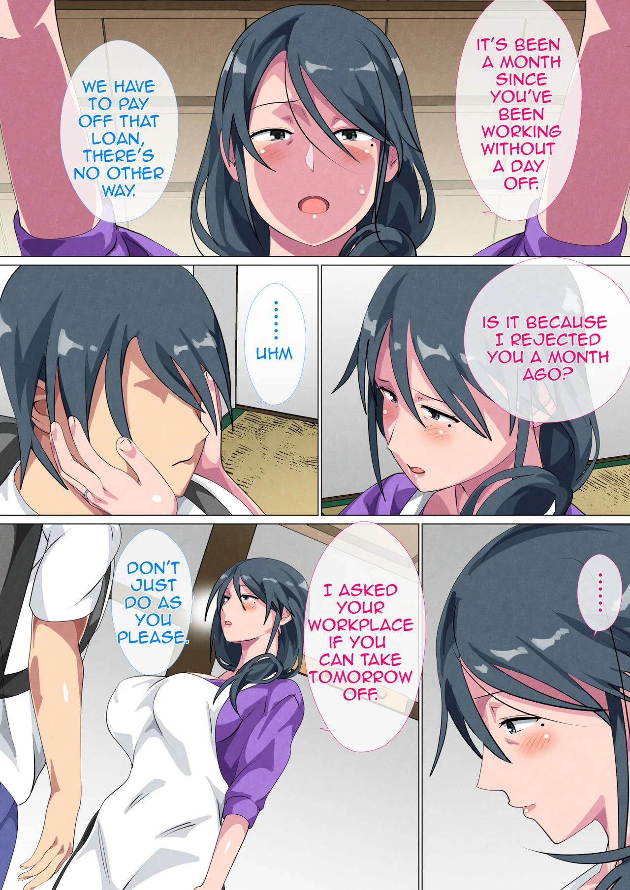 Widowed Mother Sayoko – Record of a Copulation of a Mother and Son Living in a Small Room Chapter 1 - Page 25