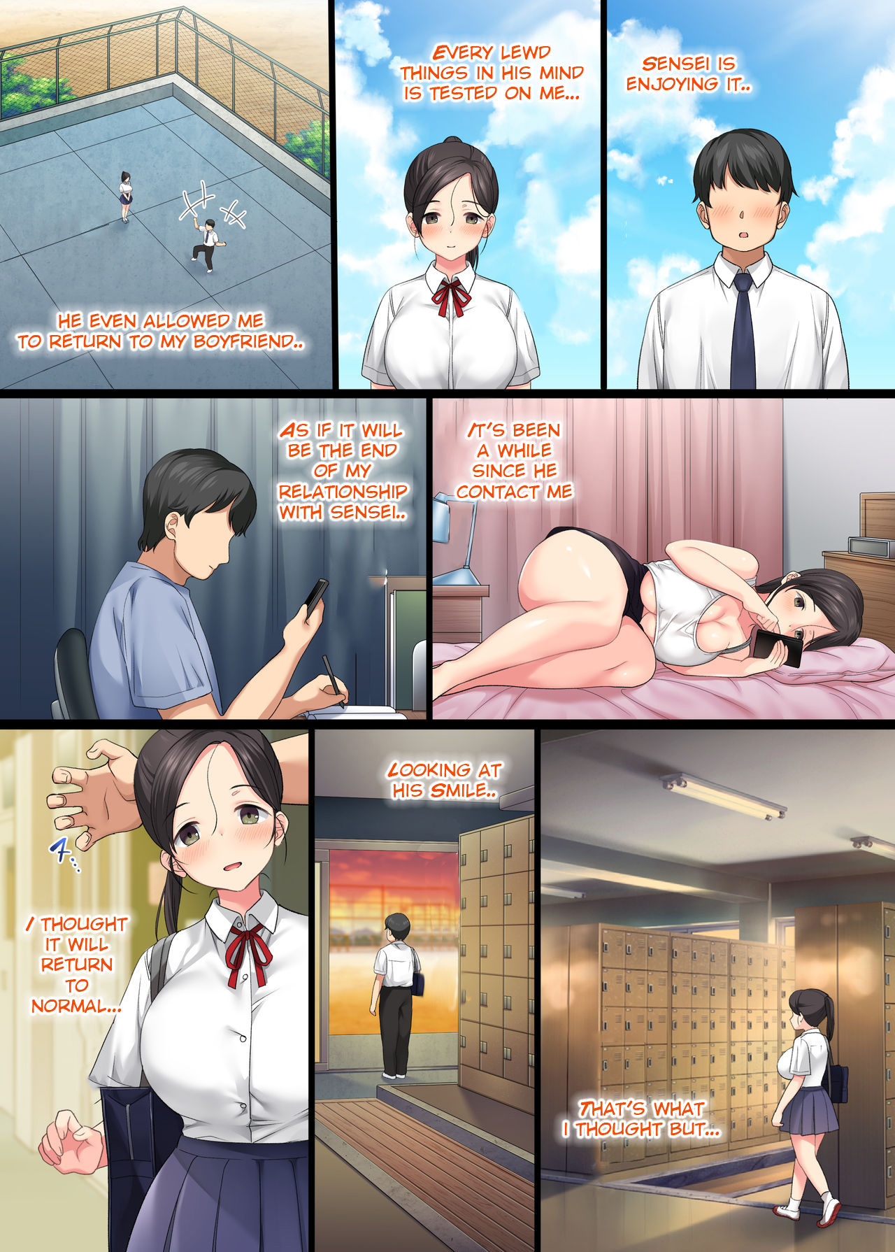 Introverted Beauty Gets Raped Over and Over by Her Homeroom Teacher Chapter 3 - Page 12